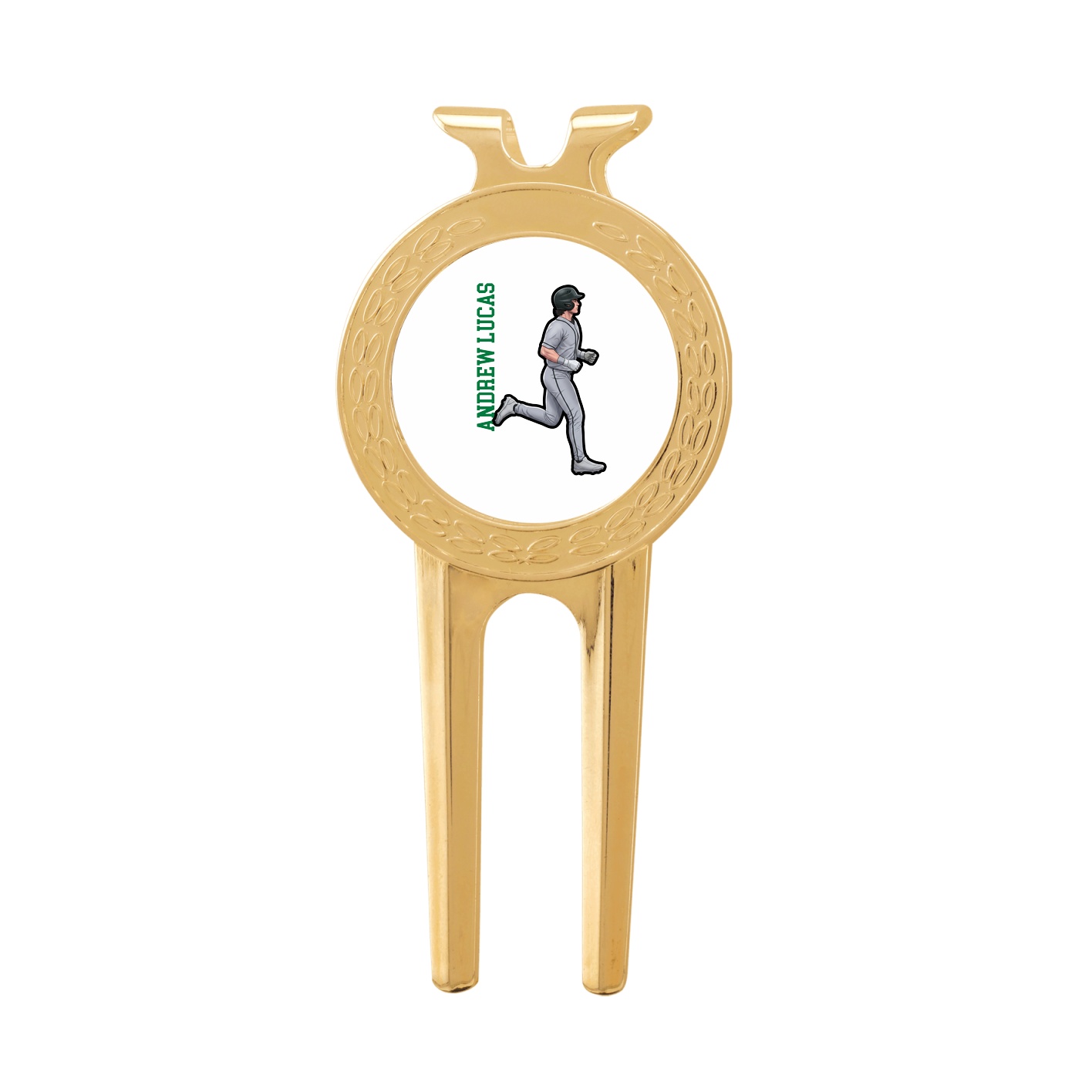 Divot Tool with Ball Marker — Name Vertical in Classic