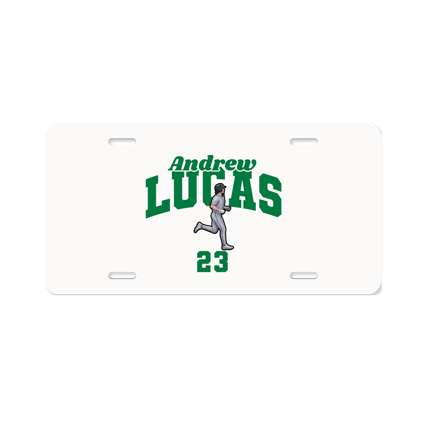 License Plate — Signature Arch in Classic