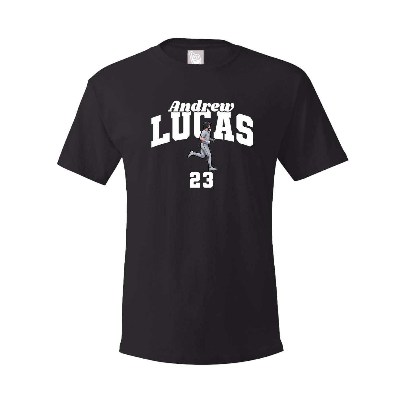 Tee — Signature Arch in Black