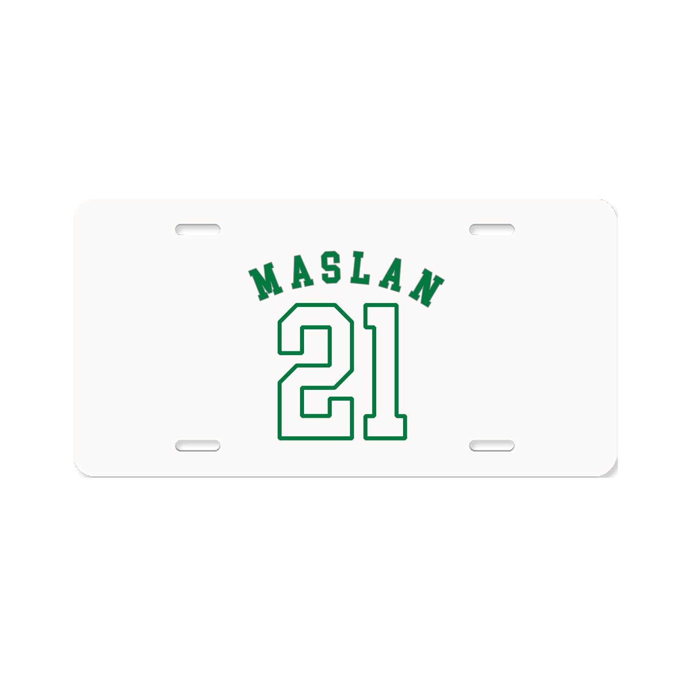 License Plate — Shirsey Arch in Classic