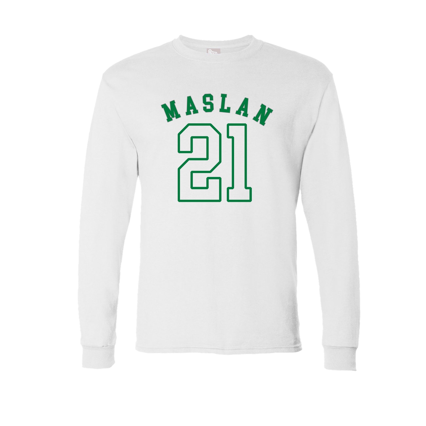 Long Sleeve Tee — Shirsey Arch in White