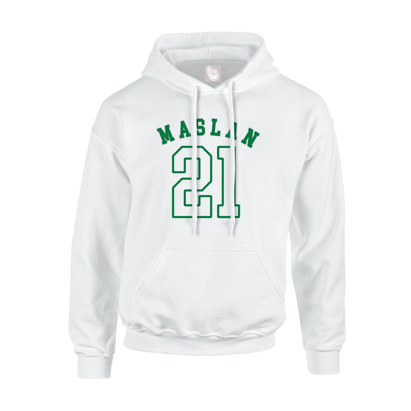 Hoodie — Shirsey Arch in White