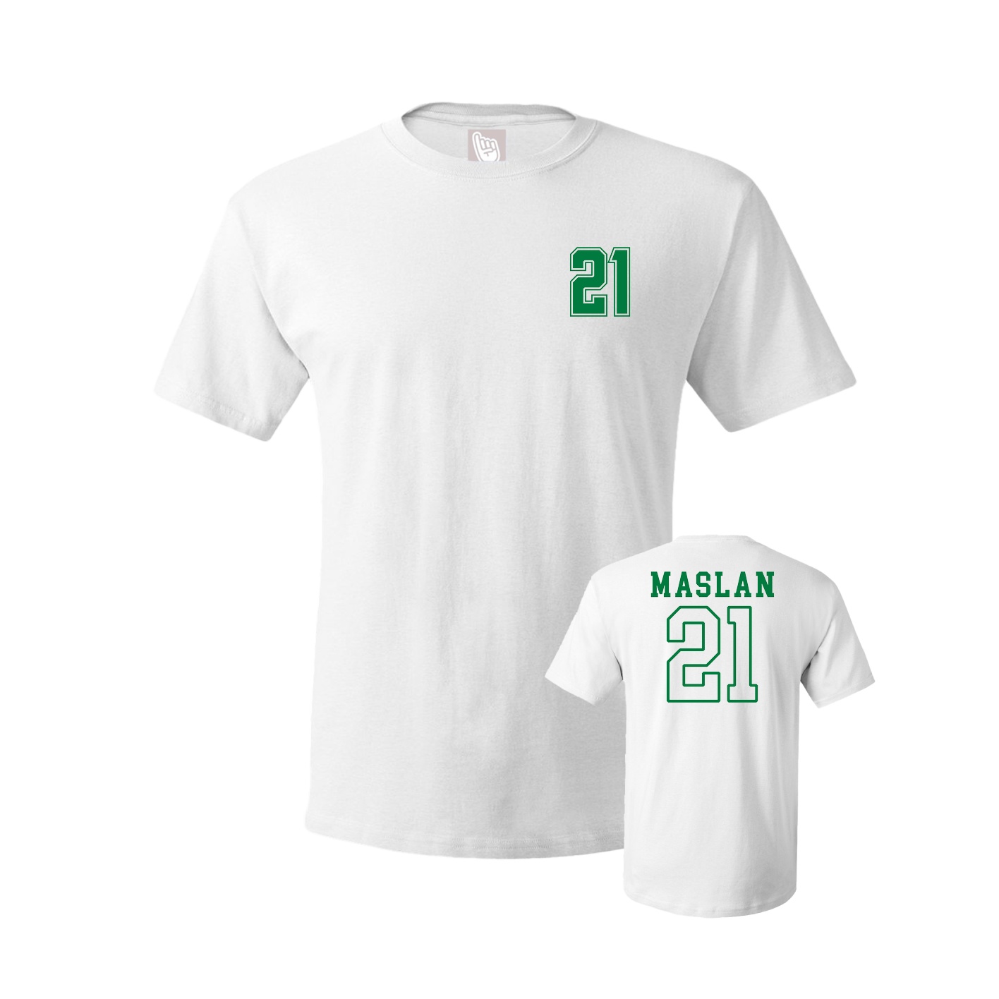 Tee — Chest Back in White