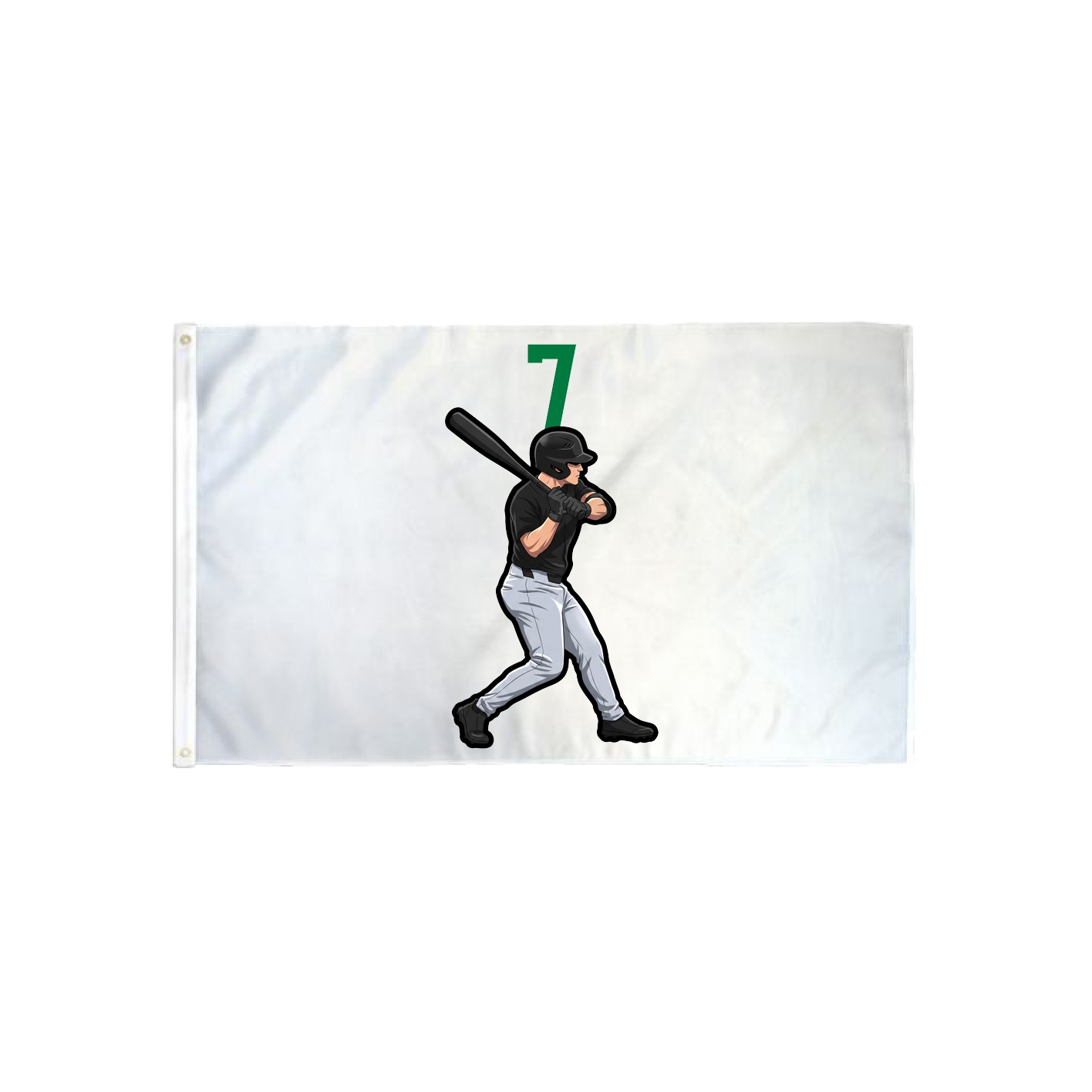 3x5 Flag — Number Top in Classic