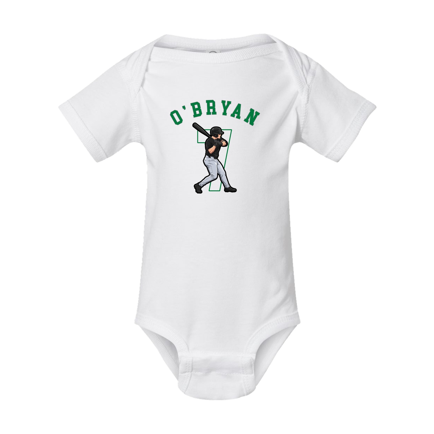 Baby Onesie — Shirsey Arch in White