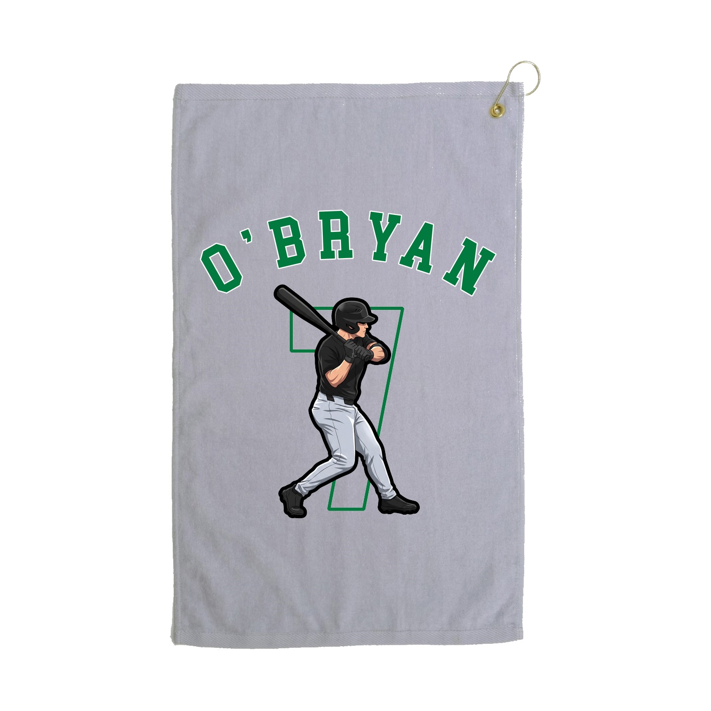 Golf Towel — Shirsey Arch in Grey