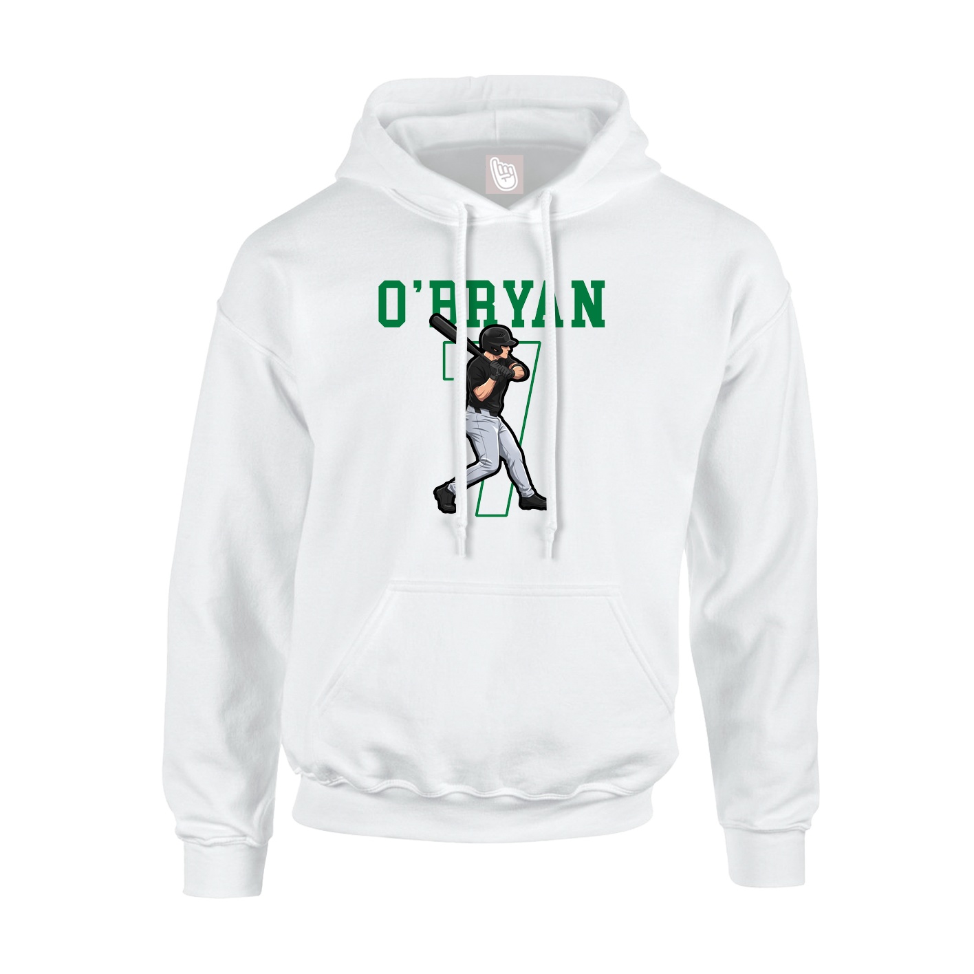 Youth Hoodie — Shirsey in White