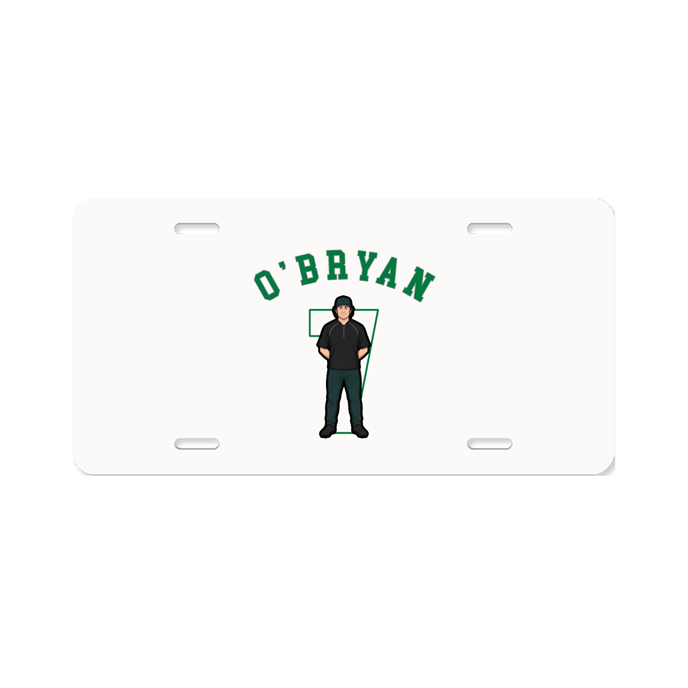 License Plate — Shirsey Arch in Classic