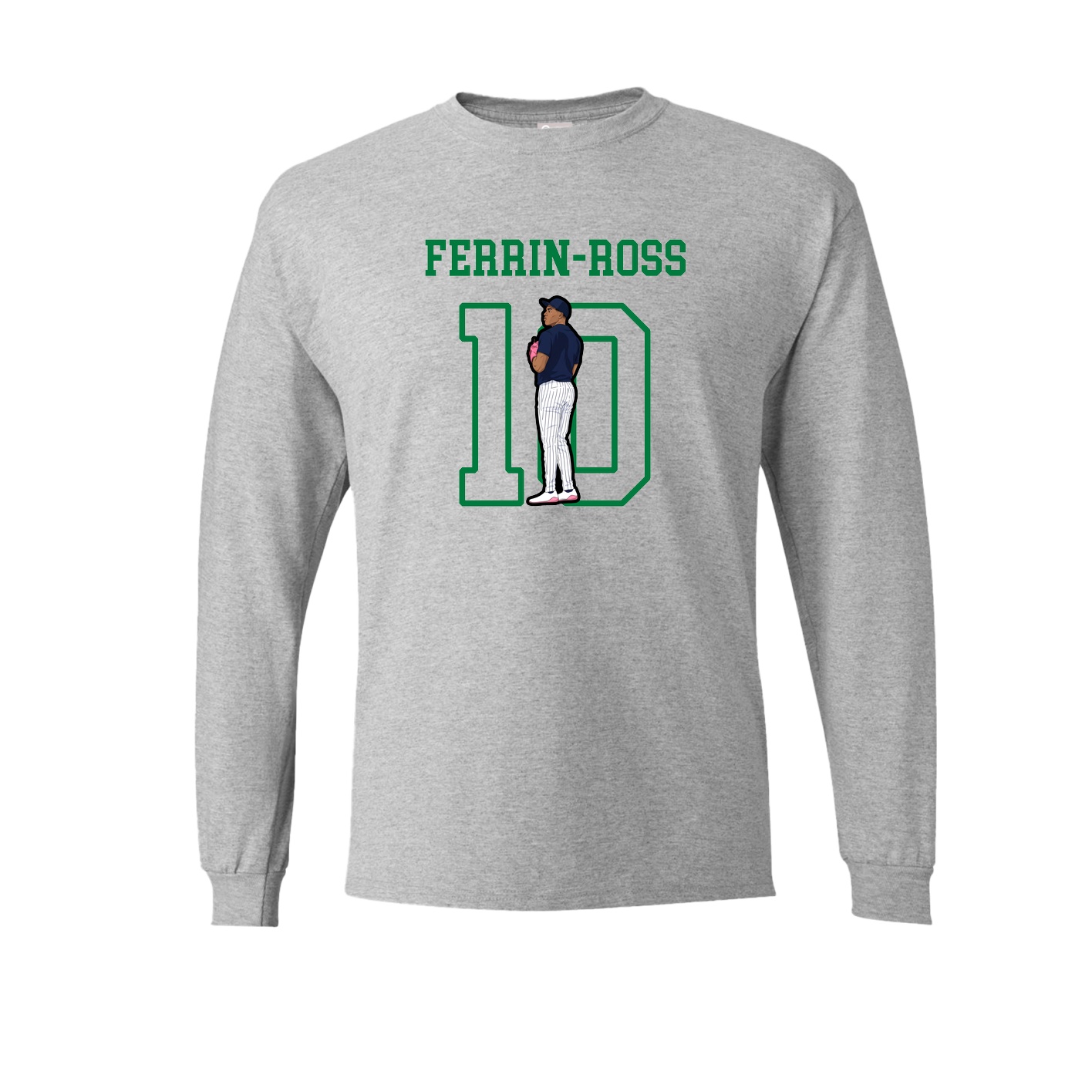 Long Sleeve Tee — Shirsey in Grey