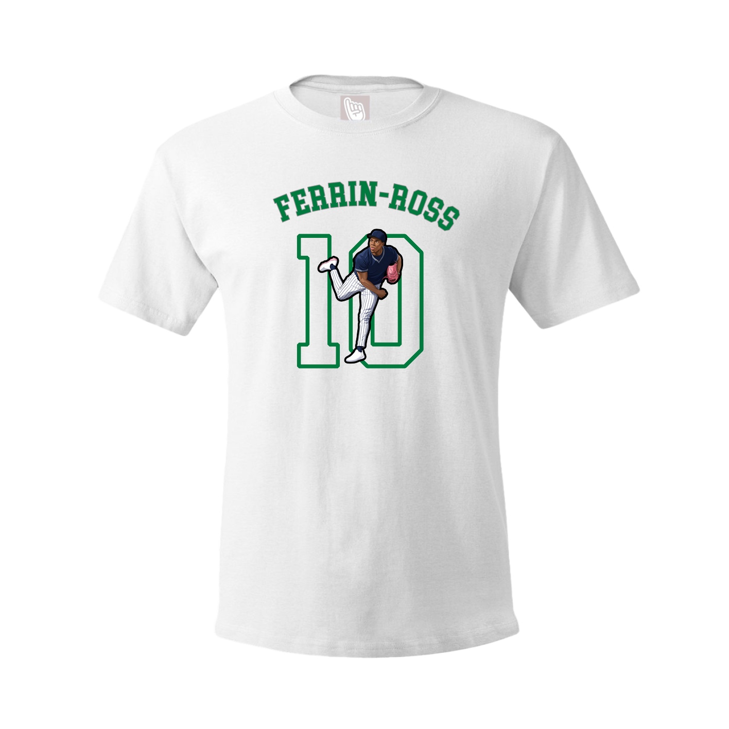 Tee — Shirsey Arch in White