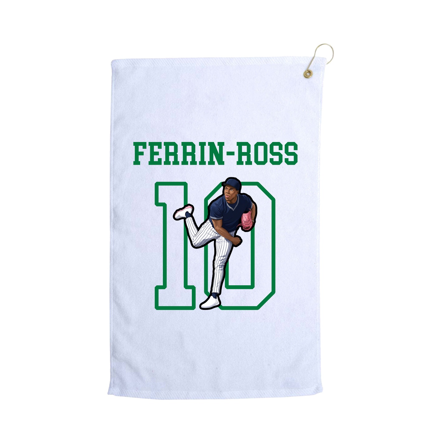 Golf Towel — Shirsey in White