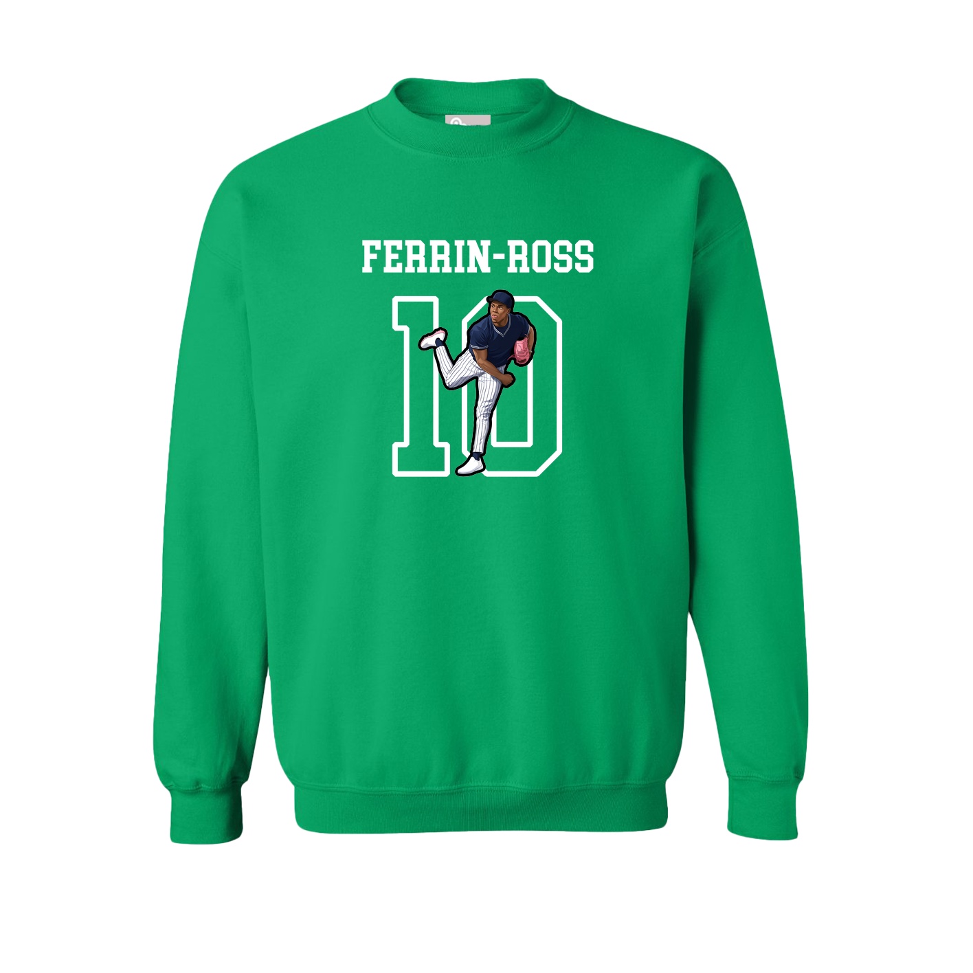 Fleece Crew — Shirsey in Green