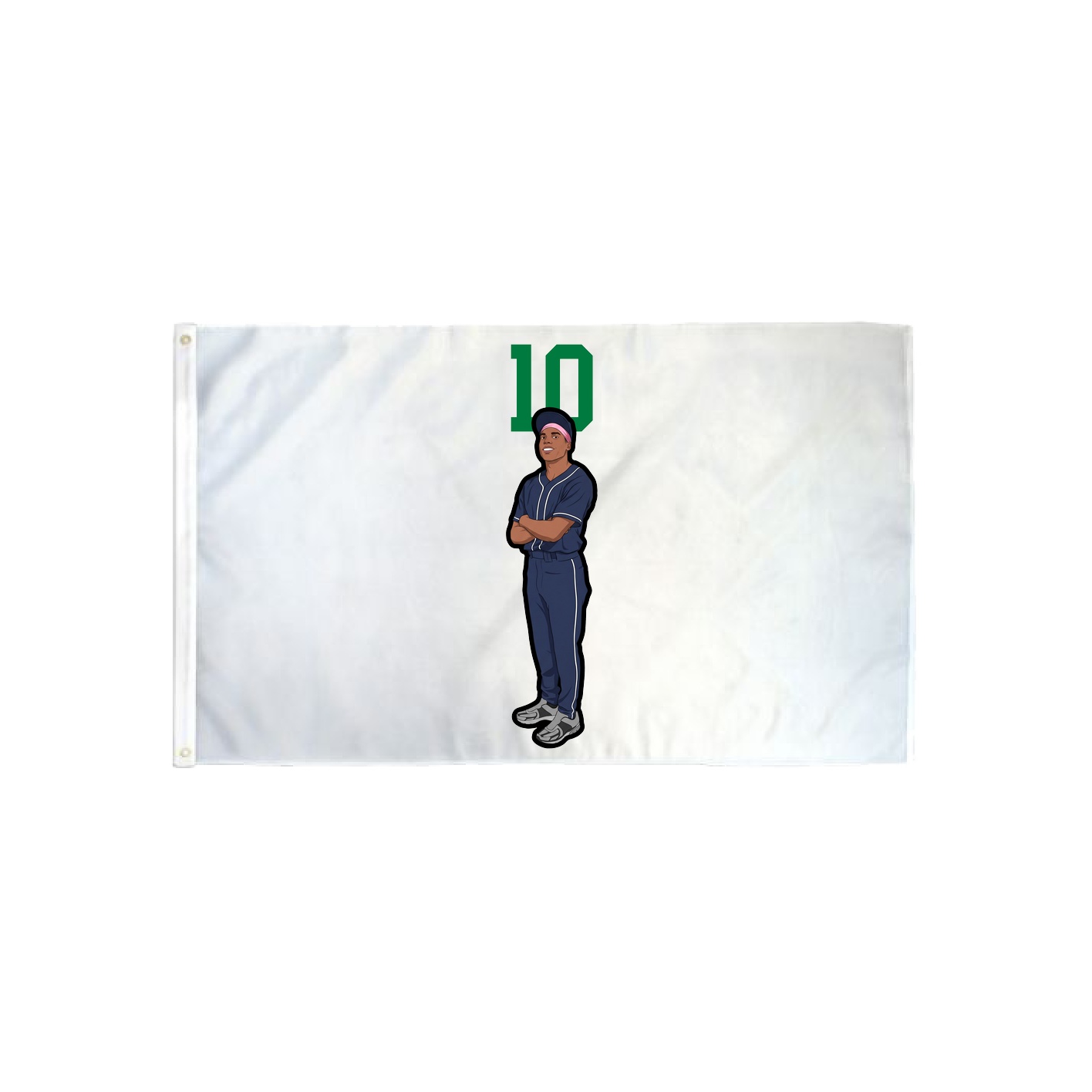 3x5 Flag — Number Top in Classic