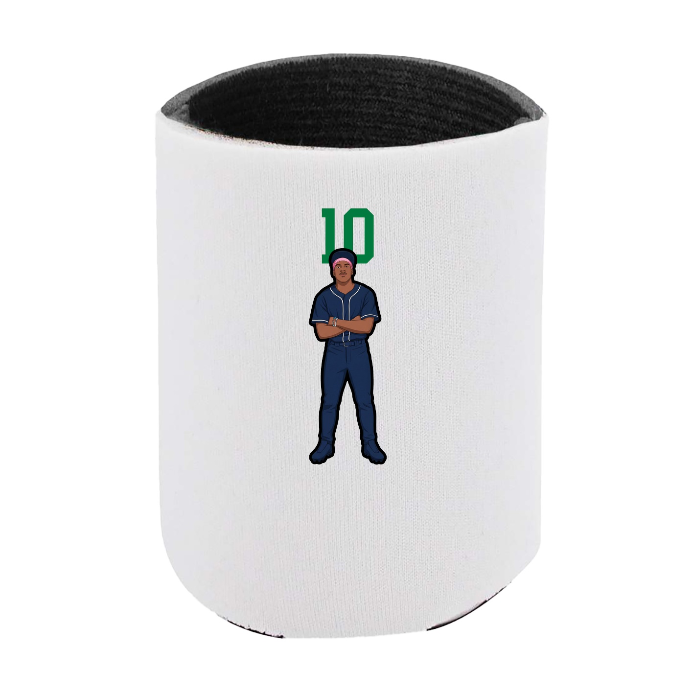 Can Holder — Number Top in White