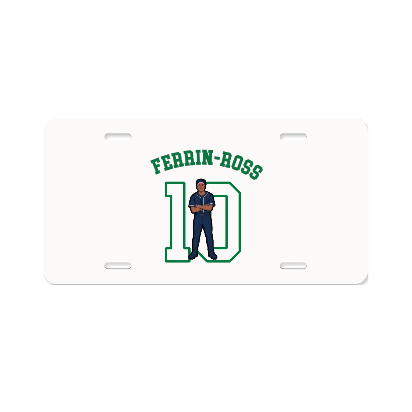 License Plate — Shirsey Arch in Classic