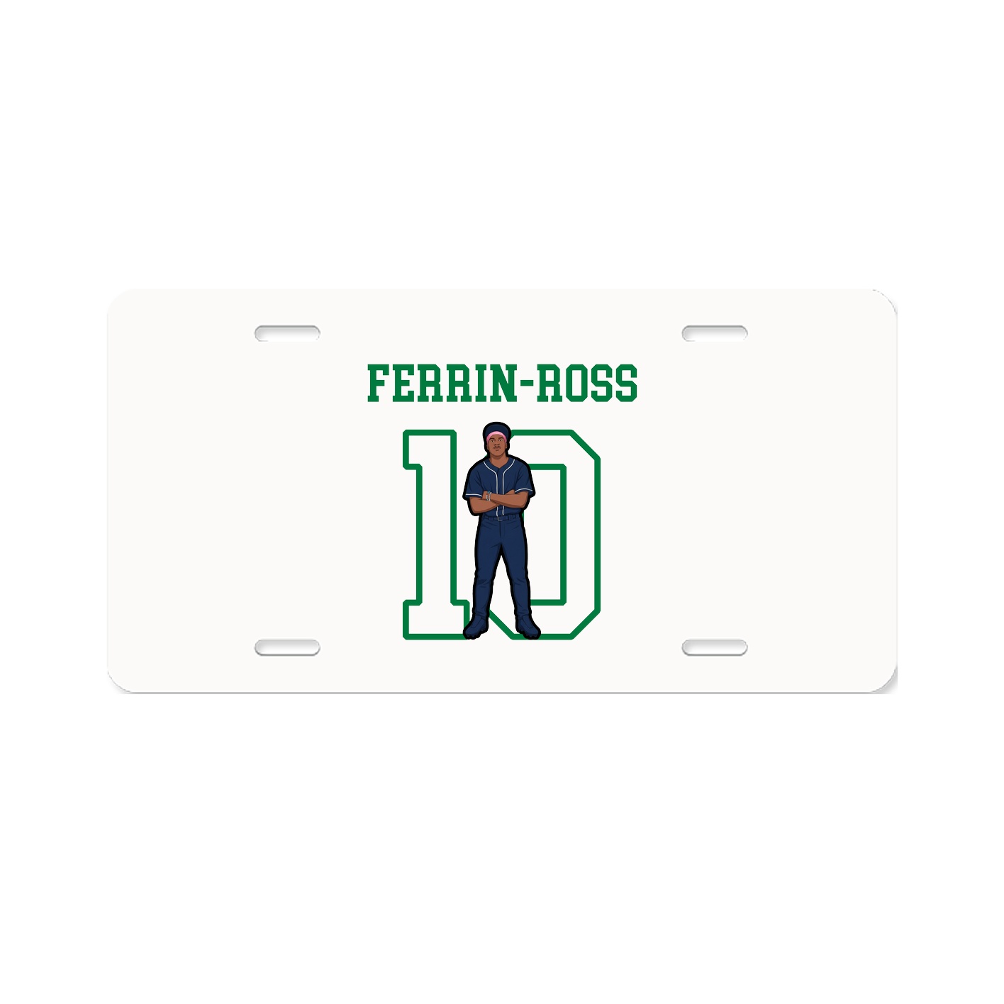 License Plate — Shirsey in Classic