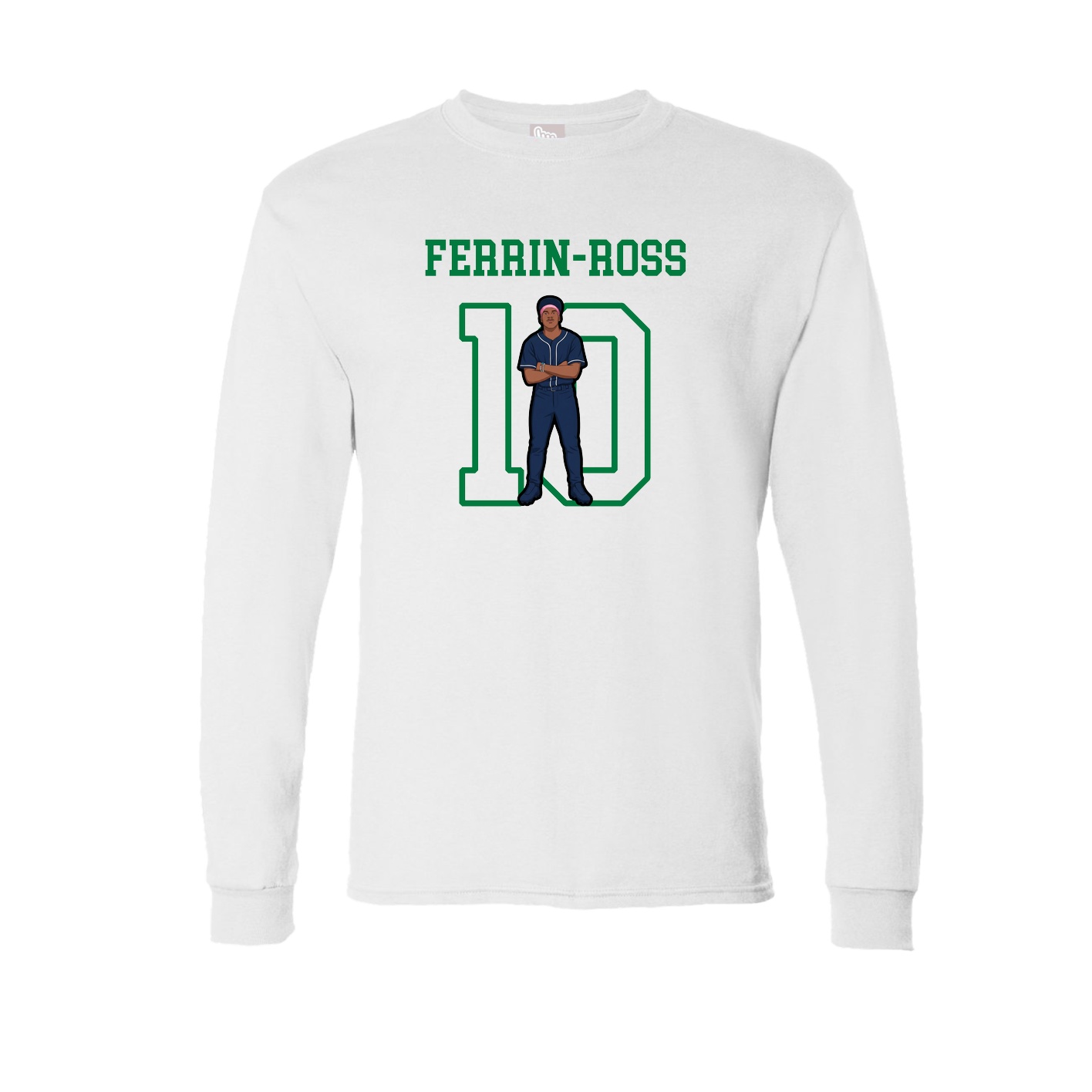 Long Sleeve Tee — Shirsey in White