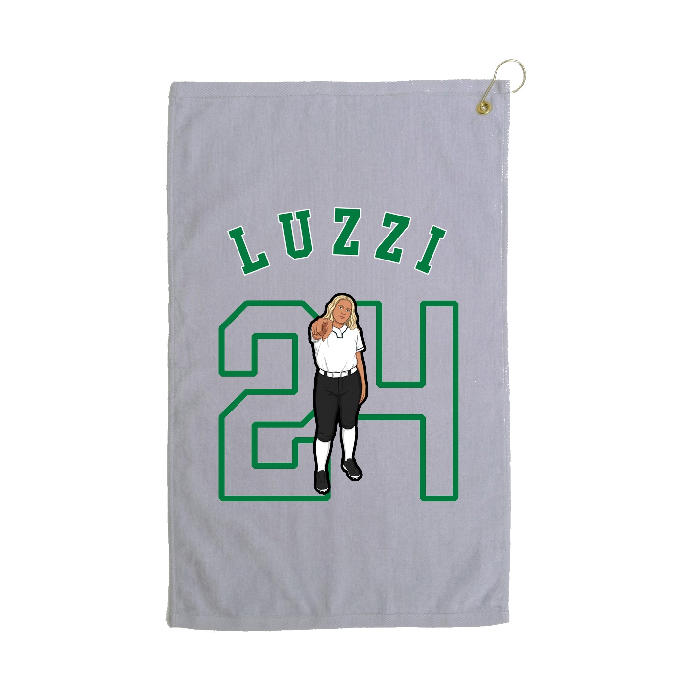 Golf Towel — Shirsey Arch in Grey