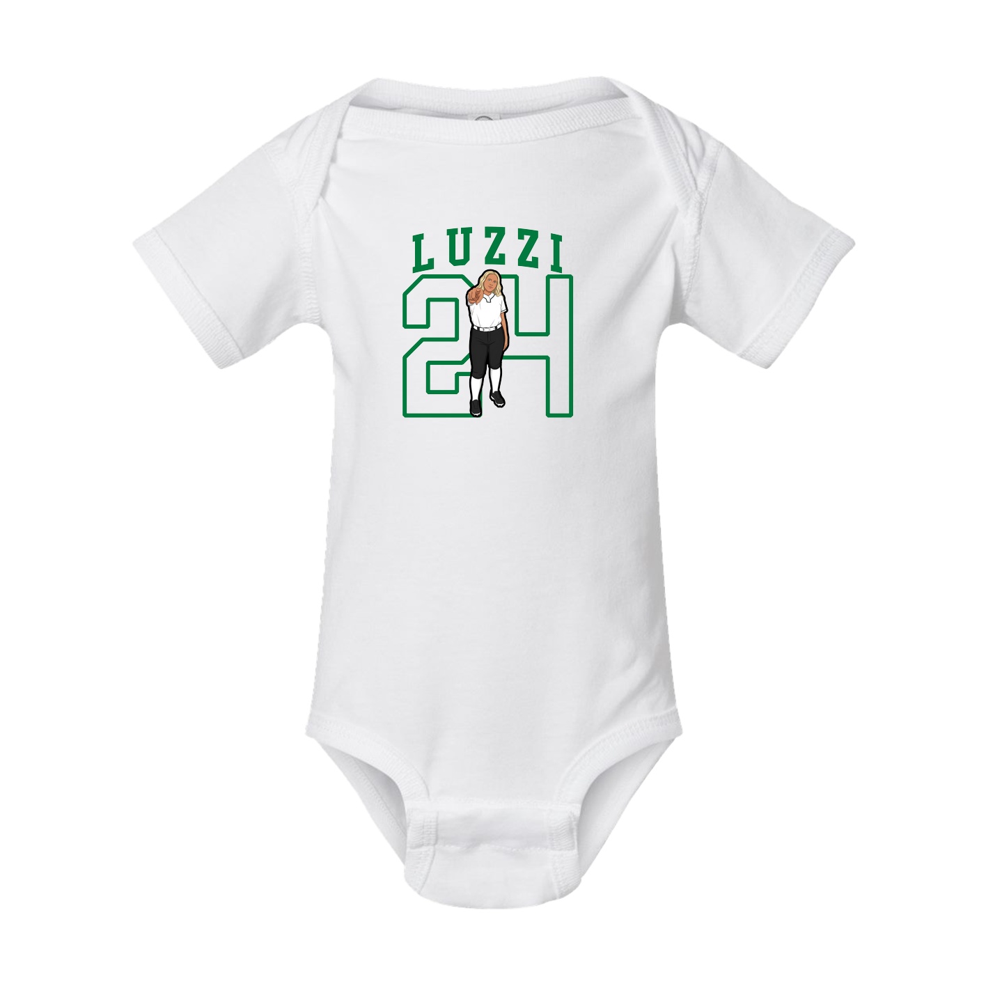 Baby Onesie — Shirsey in White