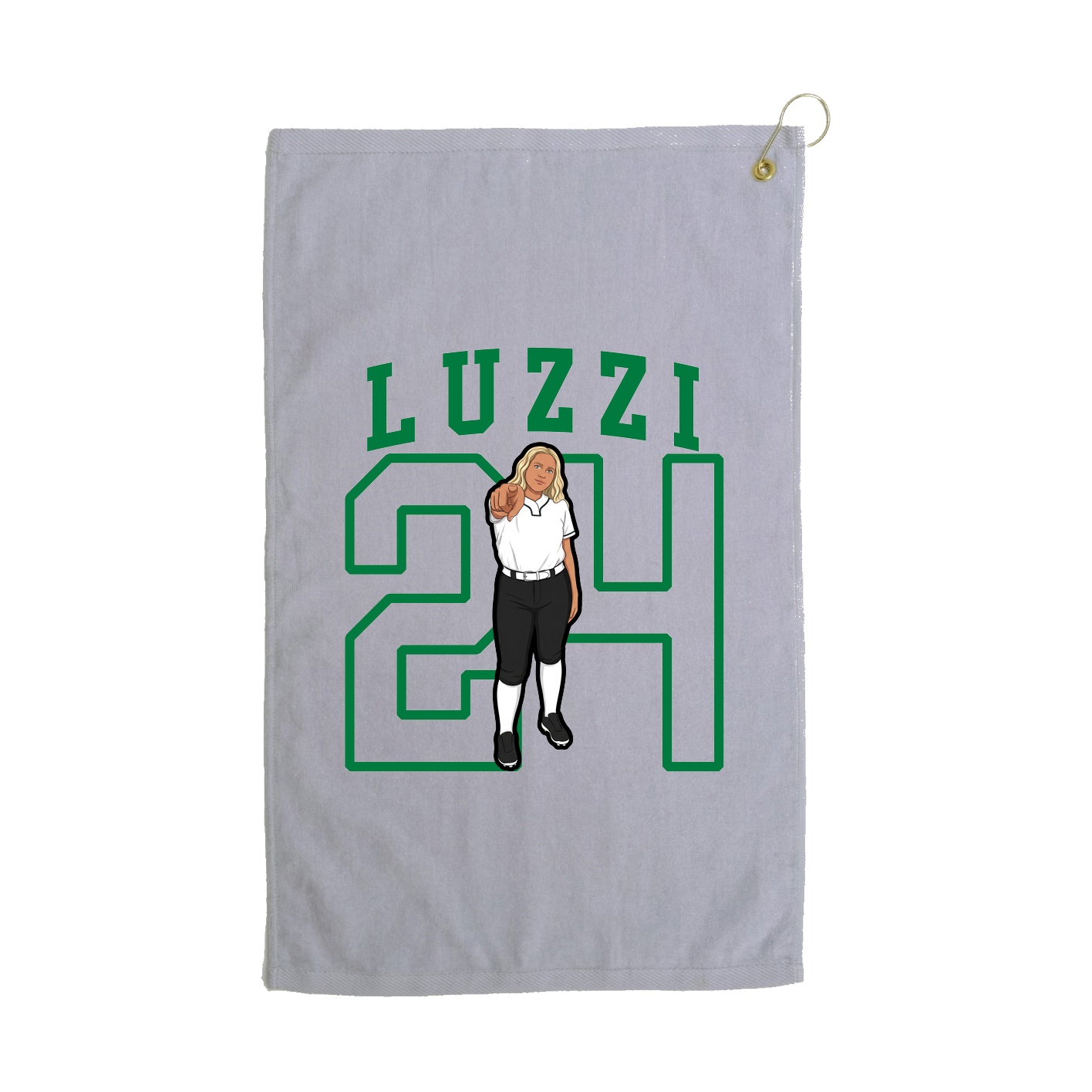 Golf Towel — Shirsey in Grey