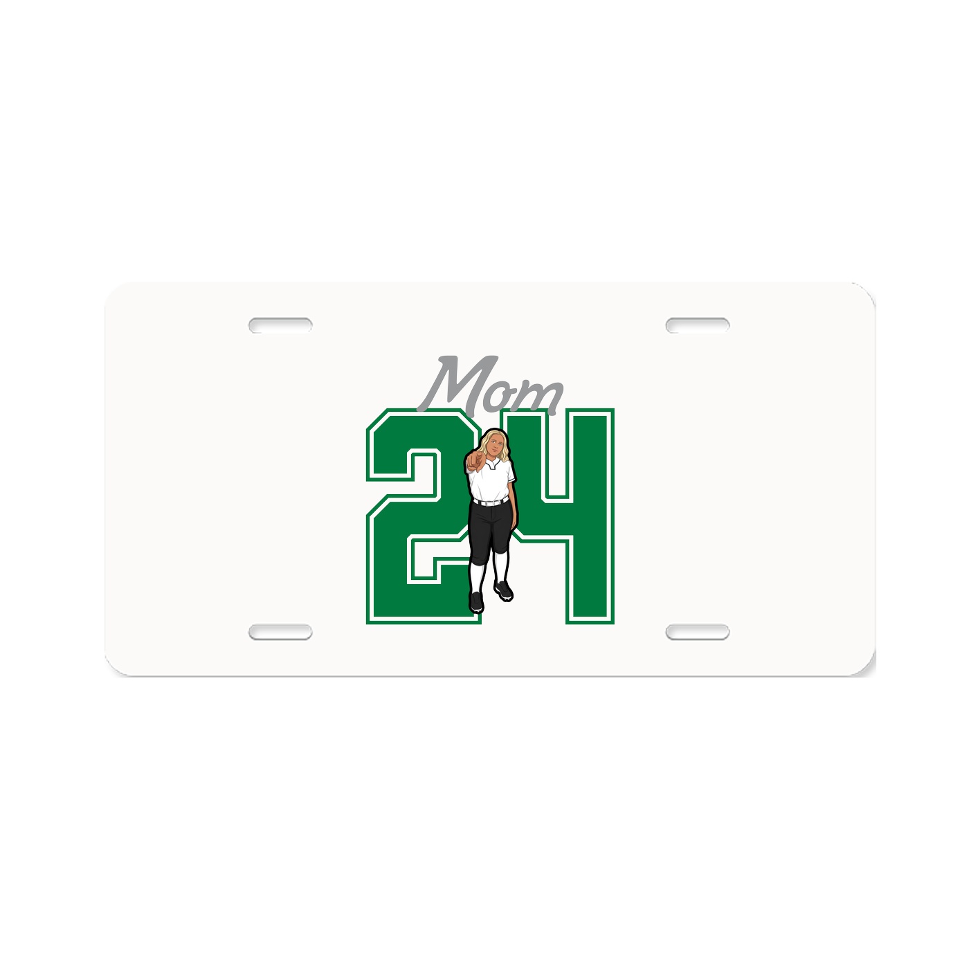 License Plate — Mothers Day Shirsey in Classic