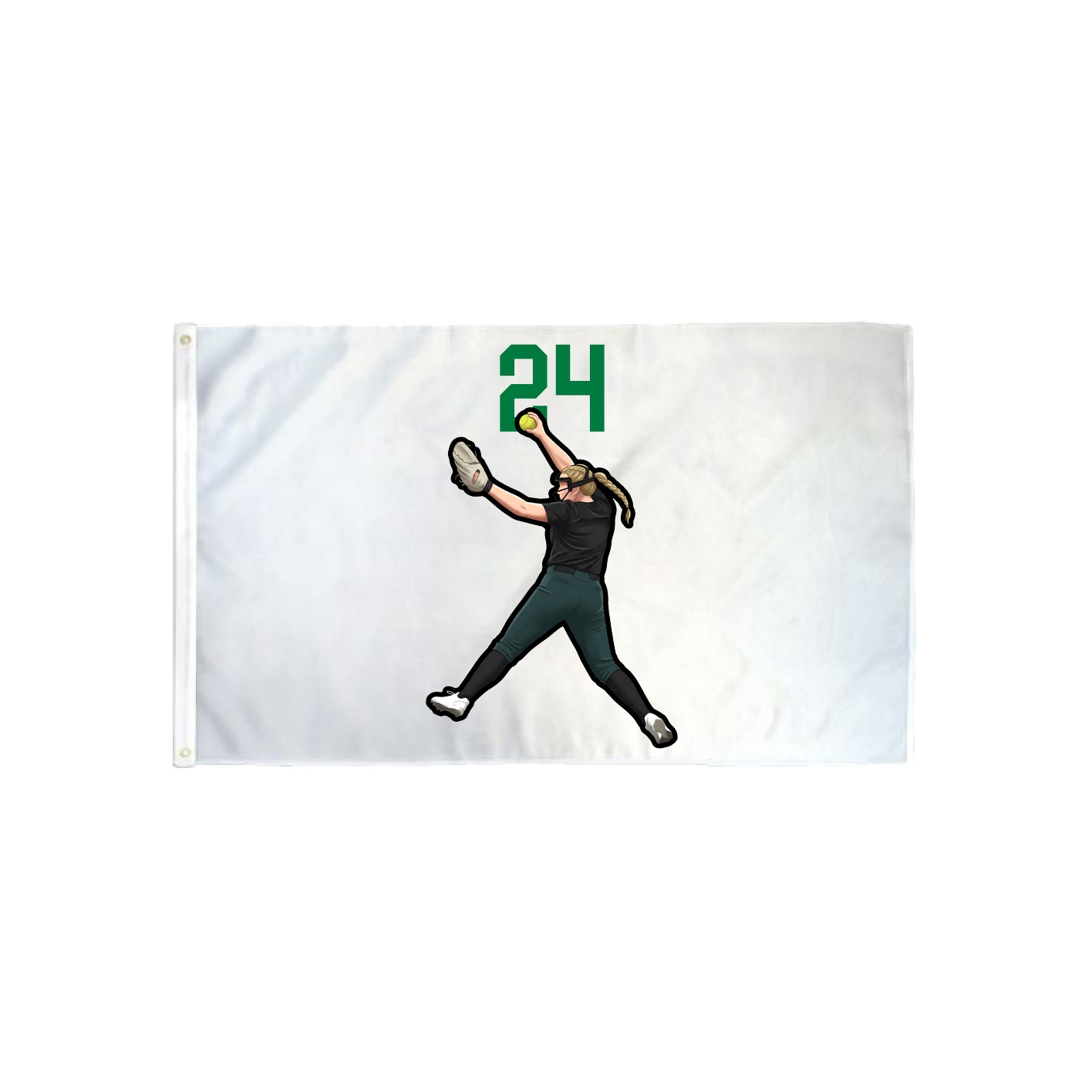 3x5 Flag — Number Top in Classic