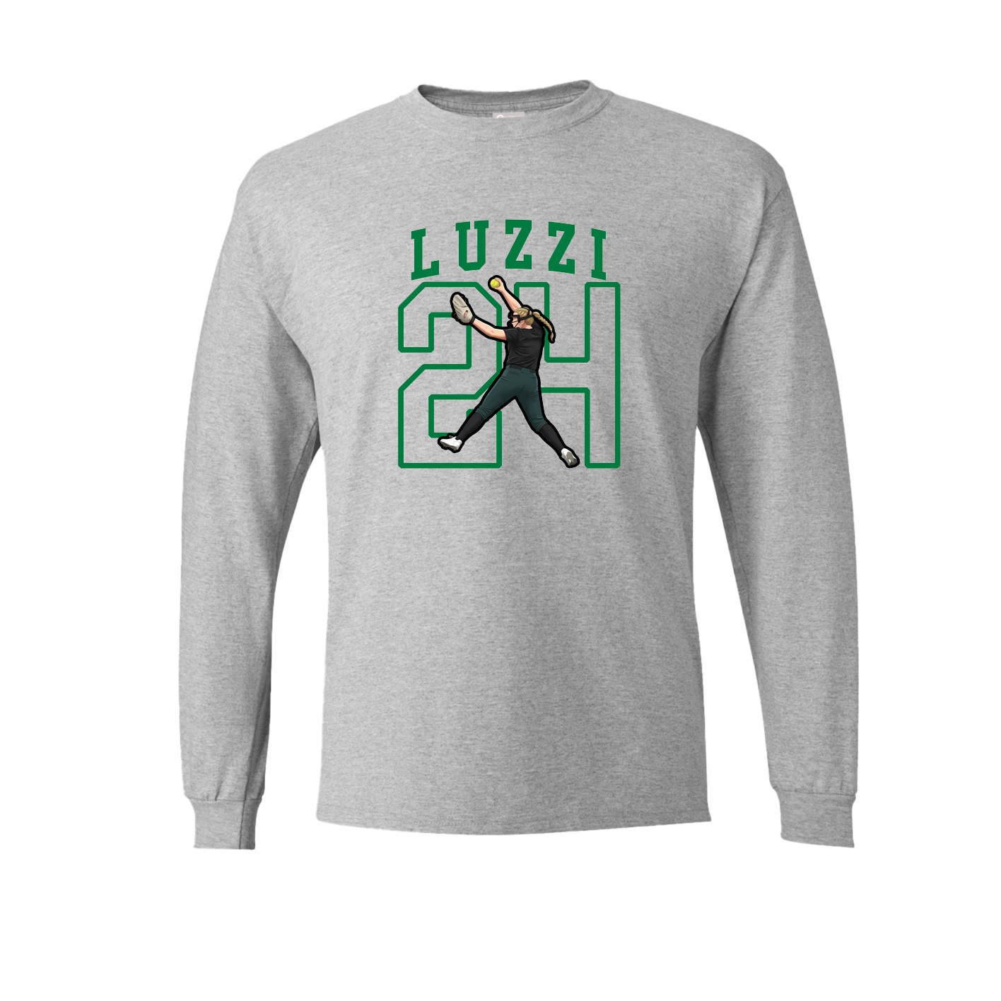 Long Sleeve Tee — Shirsey in Grey