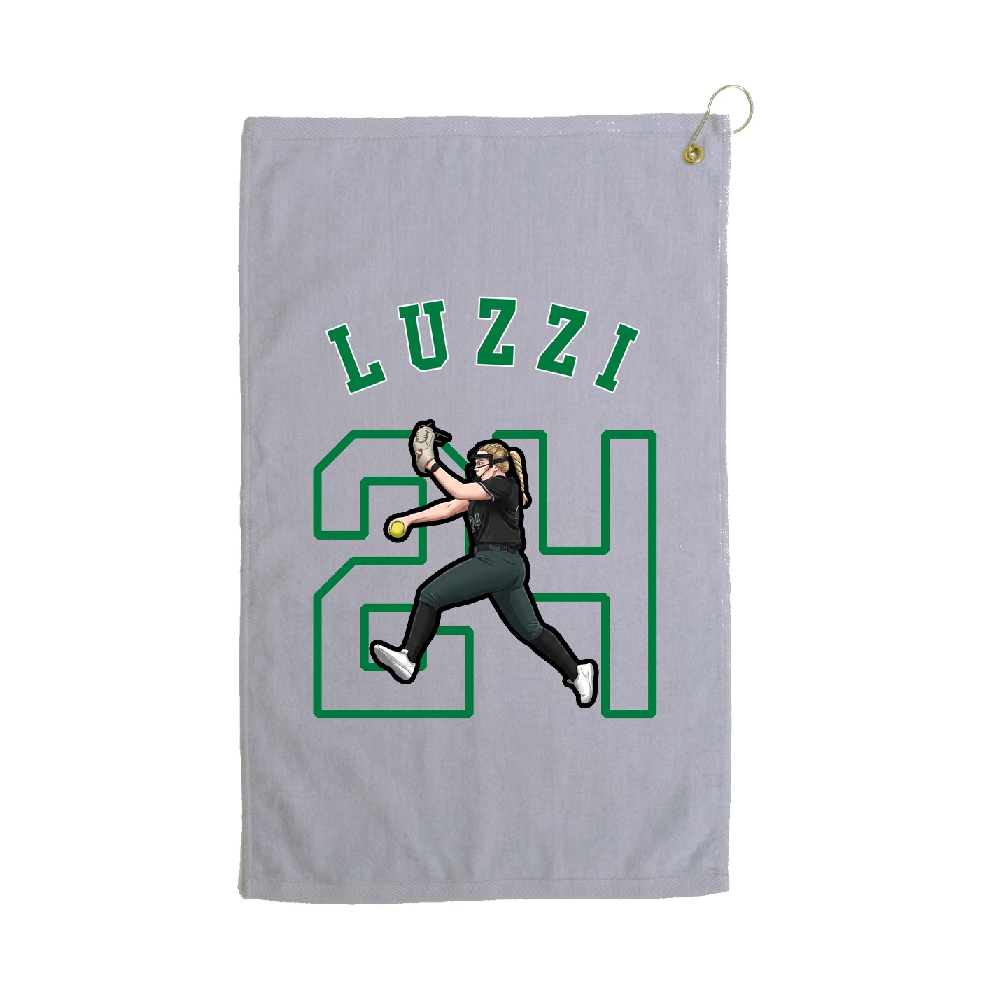 Golf Towel — Shirsey Arch in Grey
