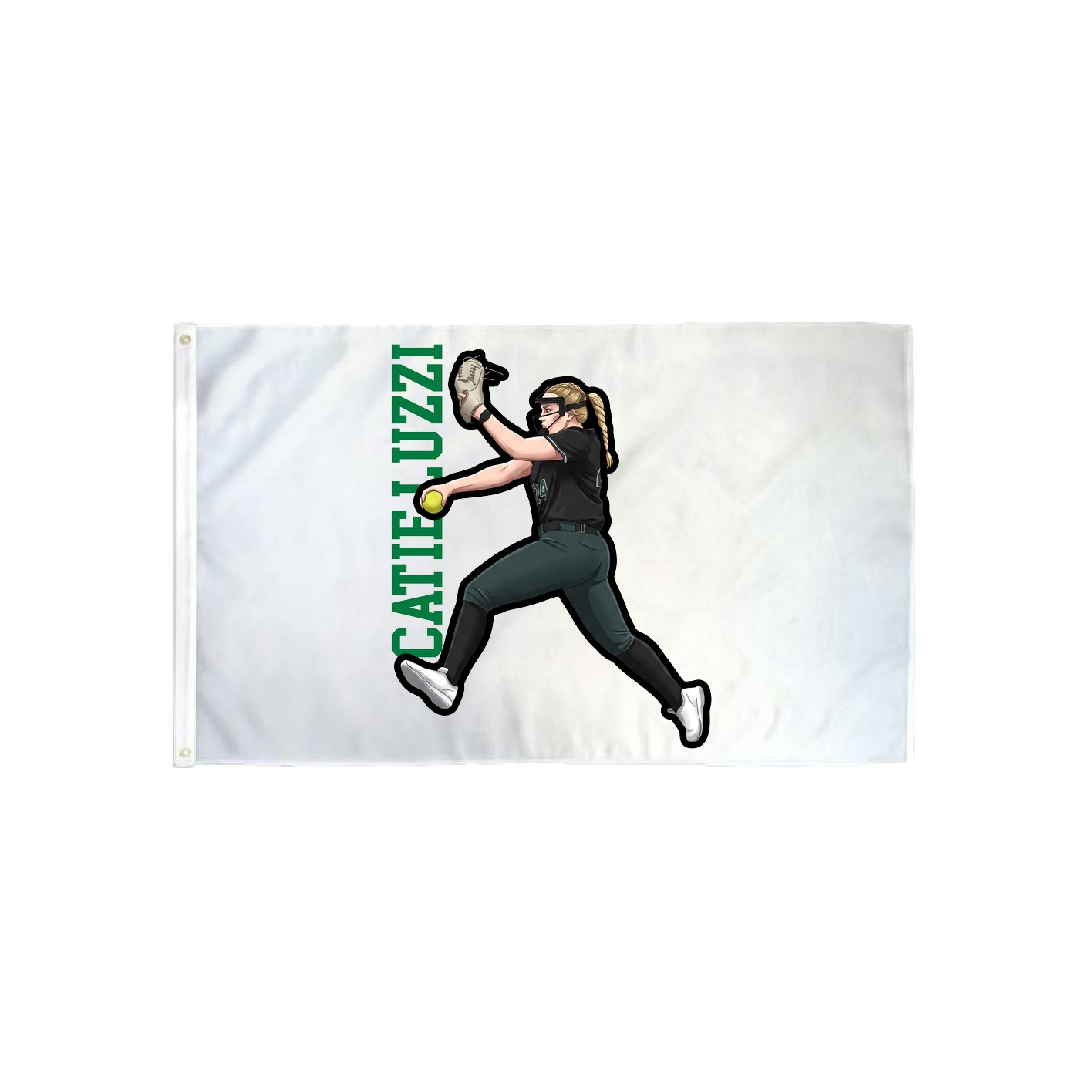 3x5 Flag — Name Vertical in Classic