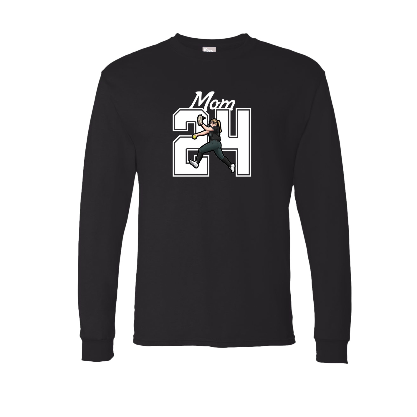 Long Sleeve Tee — Mothers Day Shirsey in Black