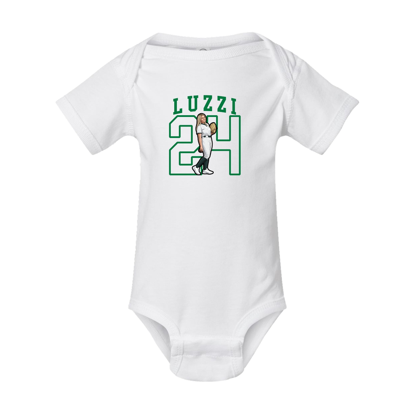 Baby Onesie — Shirsey in White