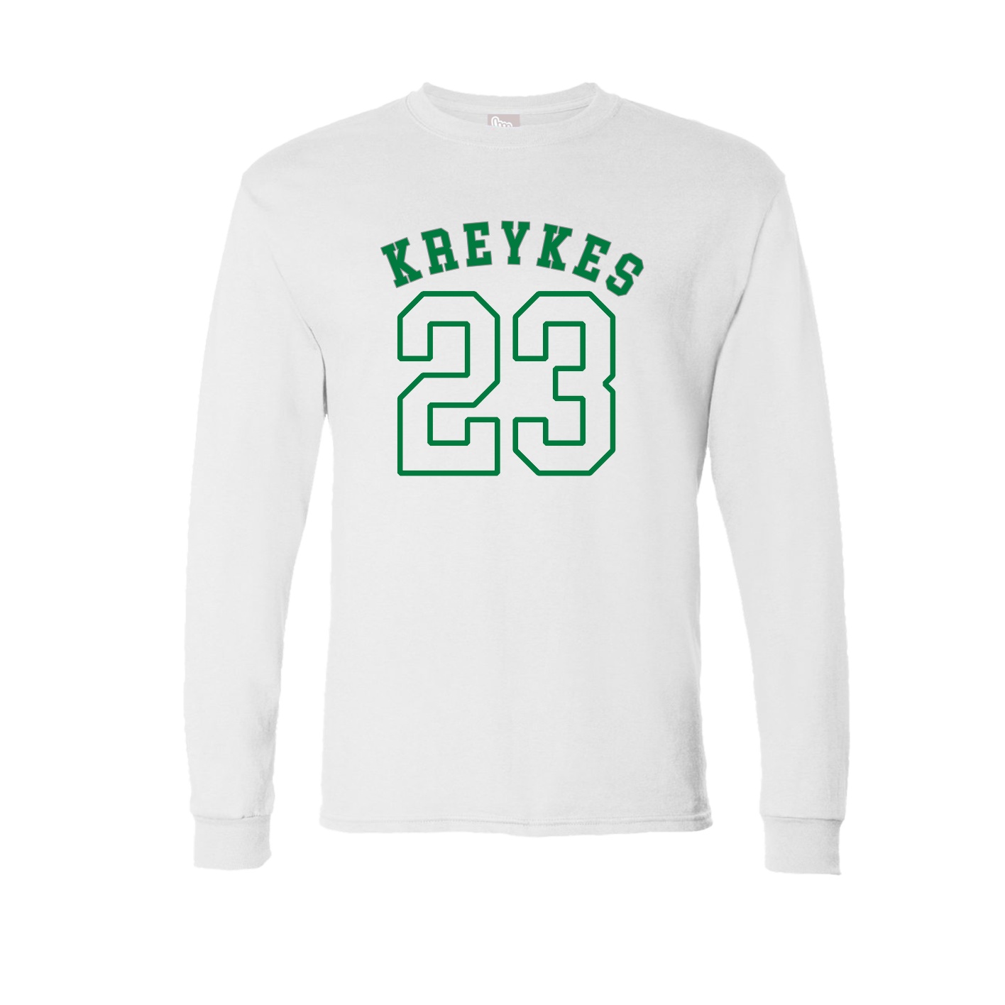 Long Sleeve Tee — Shirsey Arch in White