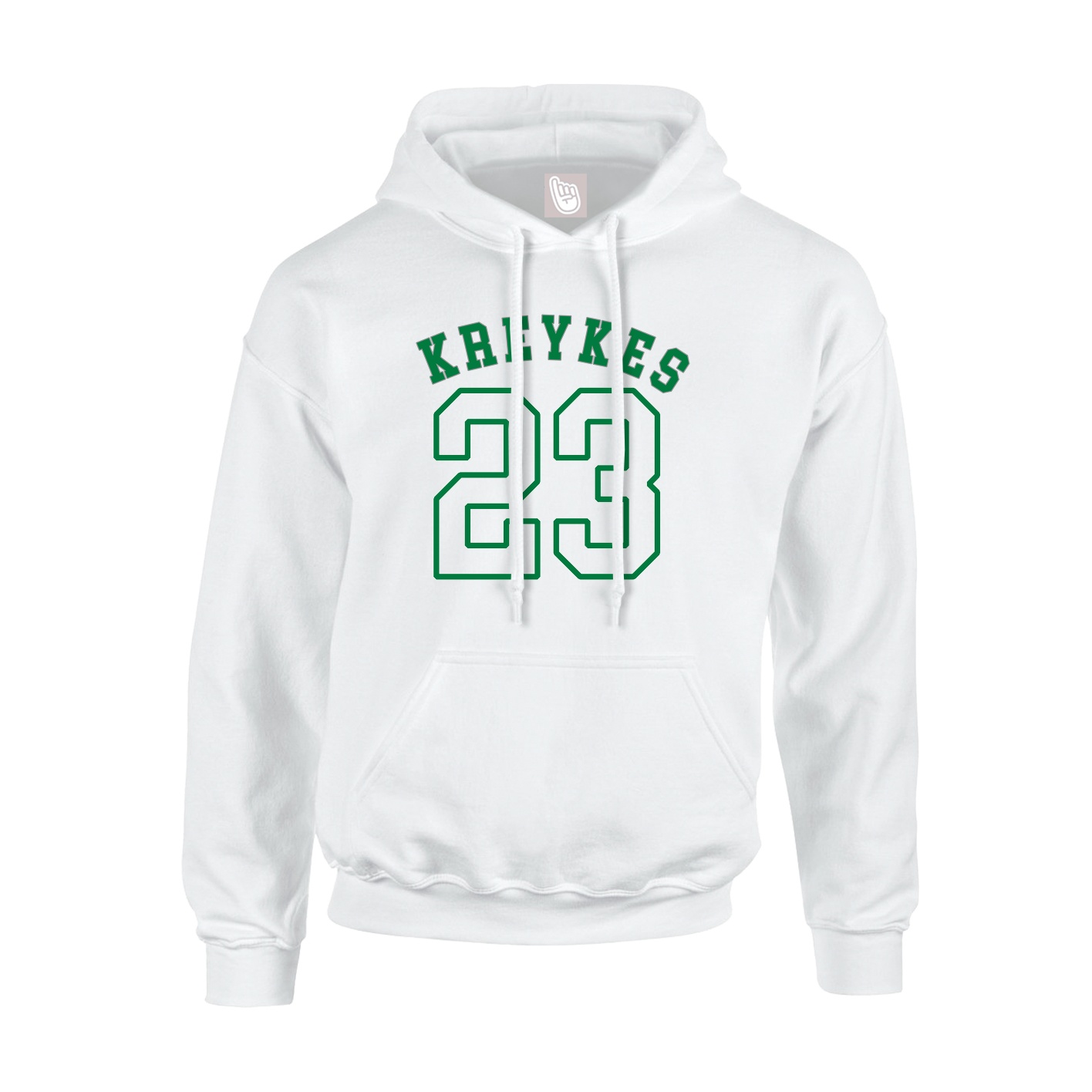 Hoodie — Shirsey Arch in White