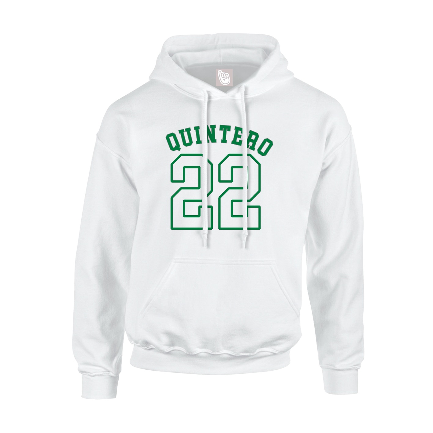 Hoodie — Shirsey Arch in White