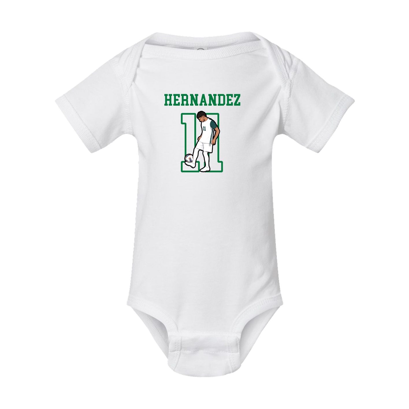 Baby Onesie — Shirsey in White