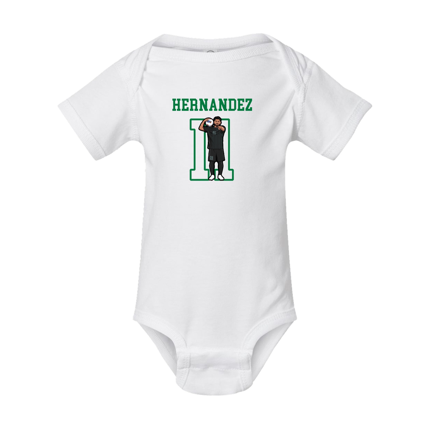 Baby Onesie — Shirsey in White