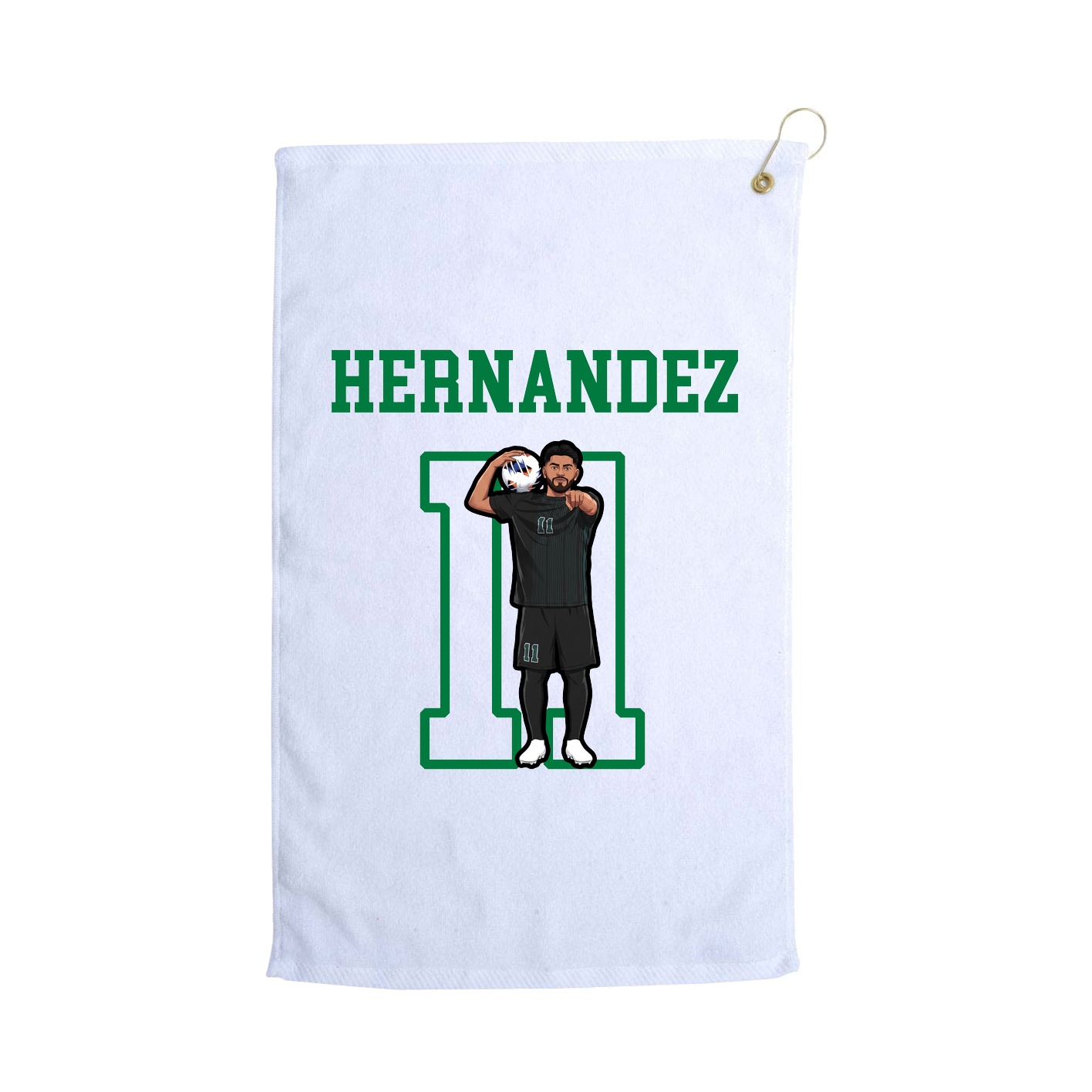 Golf Towel — Shirsey in White