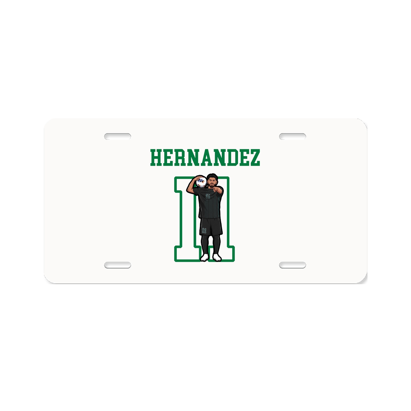 License Plate — Shirsey in Classic