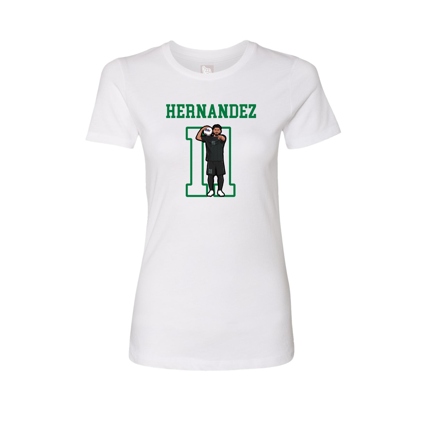 Fitted Women's Tee — Shirsey in White