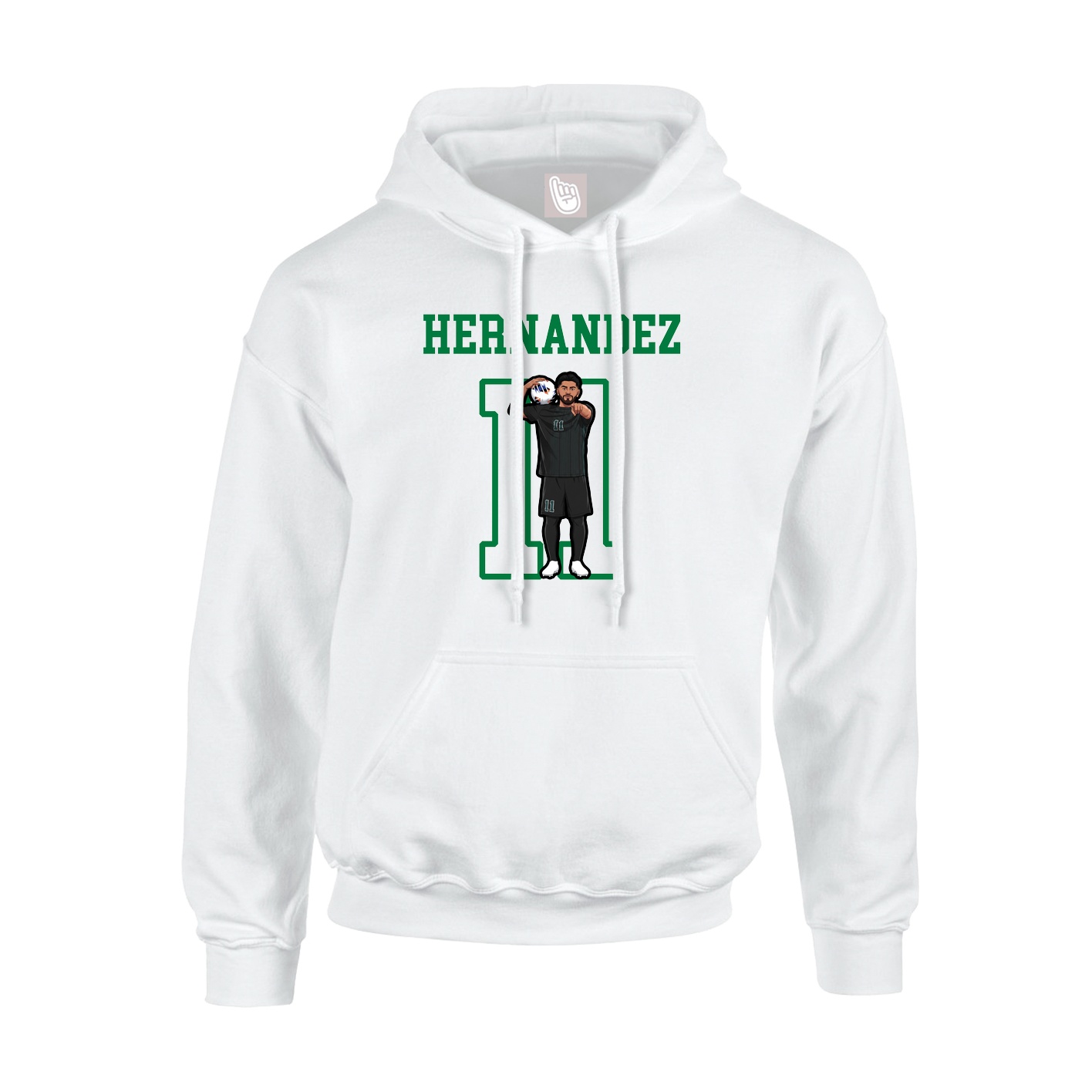 Youth Hoodie — Shirsey in White