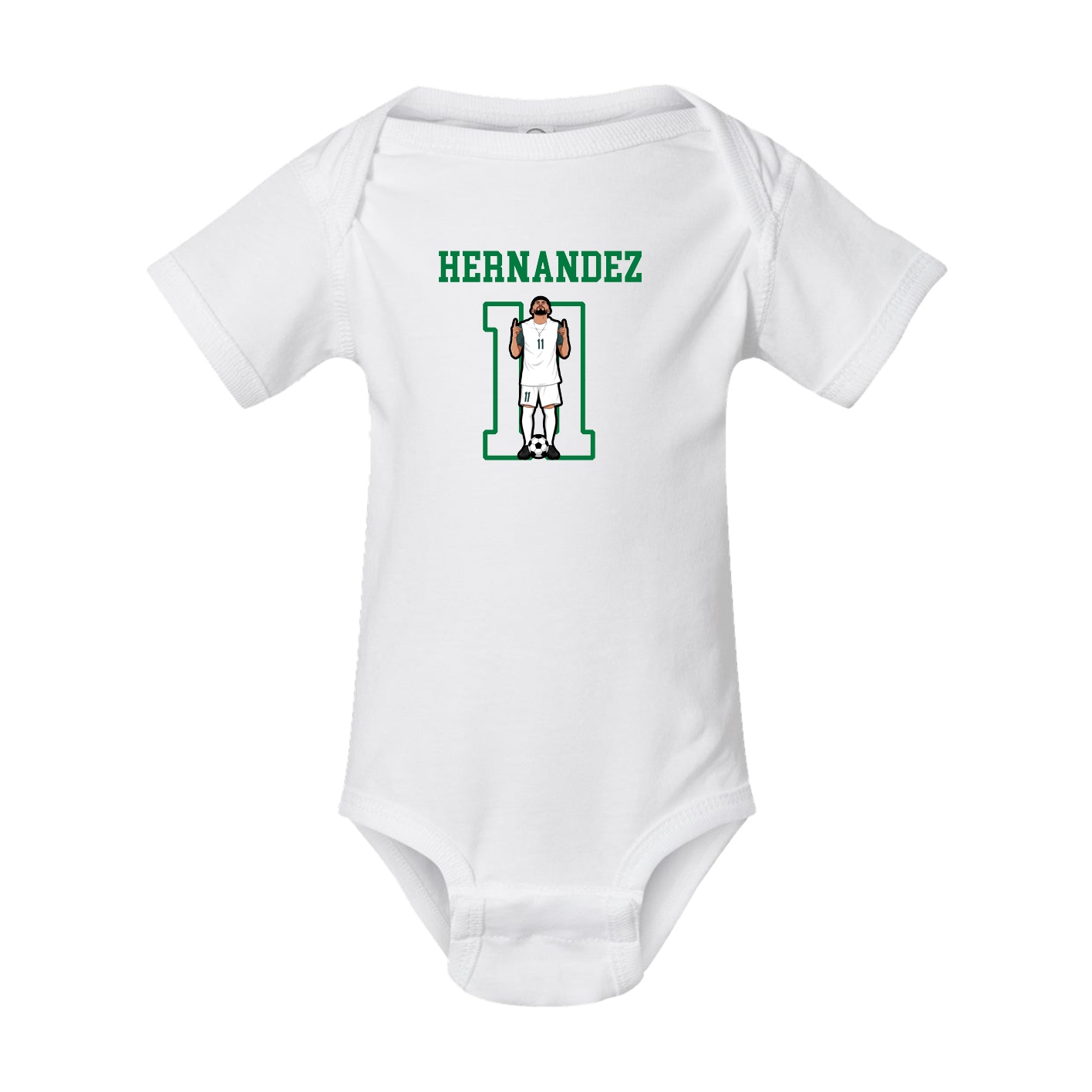 Baby Onesie — Shirsey in White