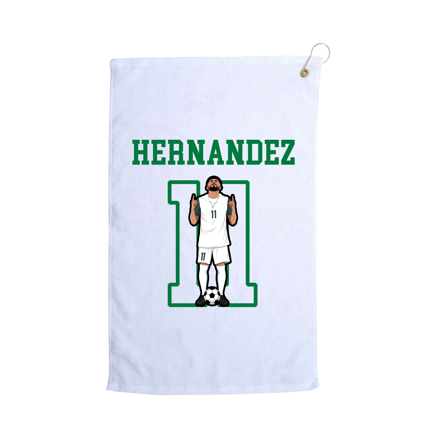 Golf Towel — Shirsey in White