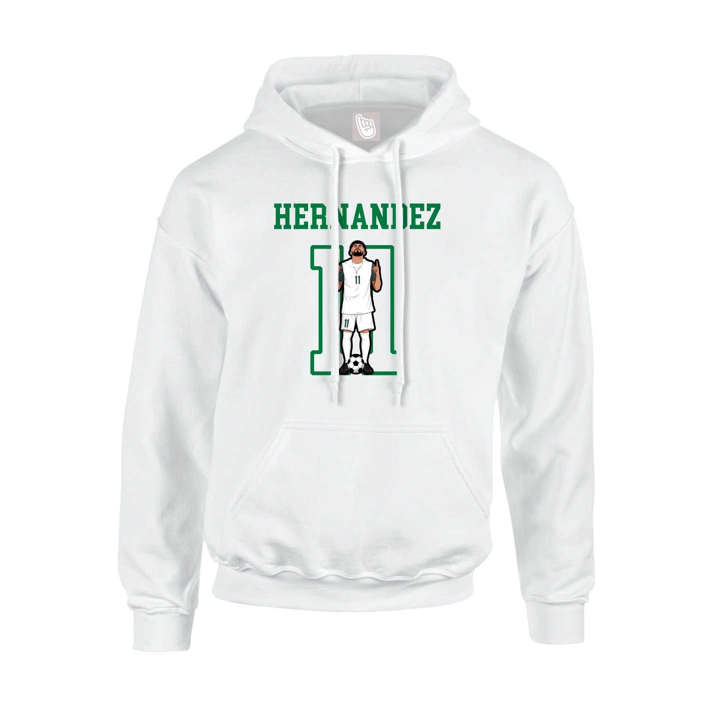 Youth Hoodie — Shirsey in White