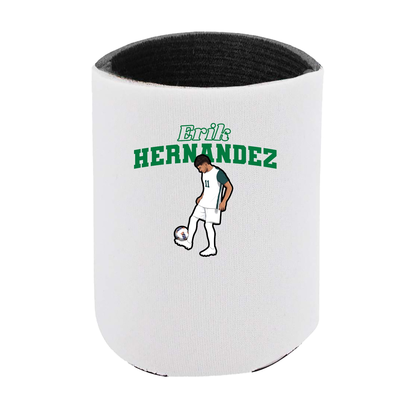 Can Holder — Name Arch in White