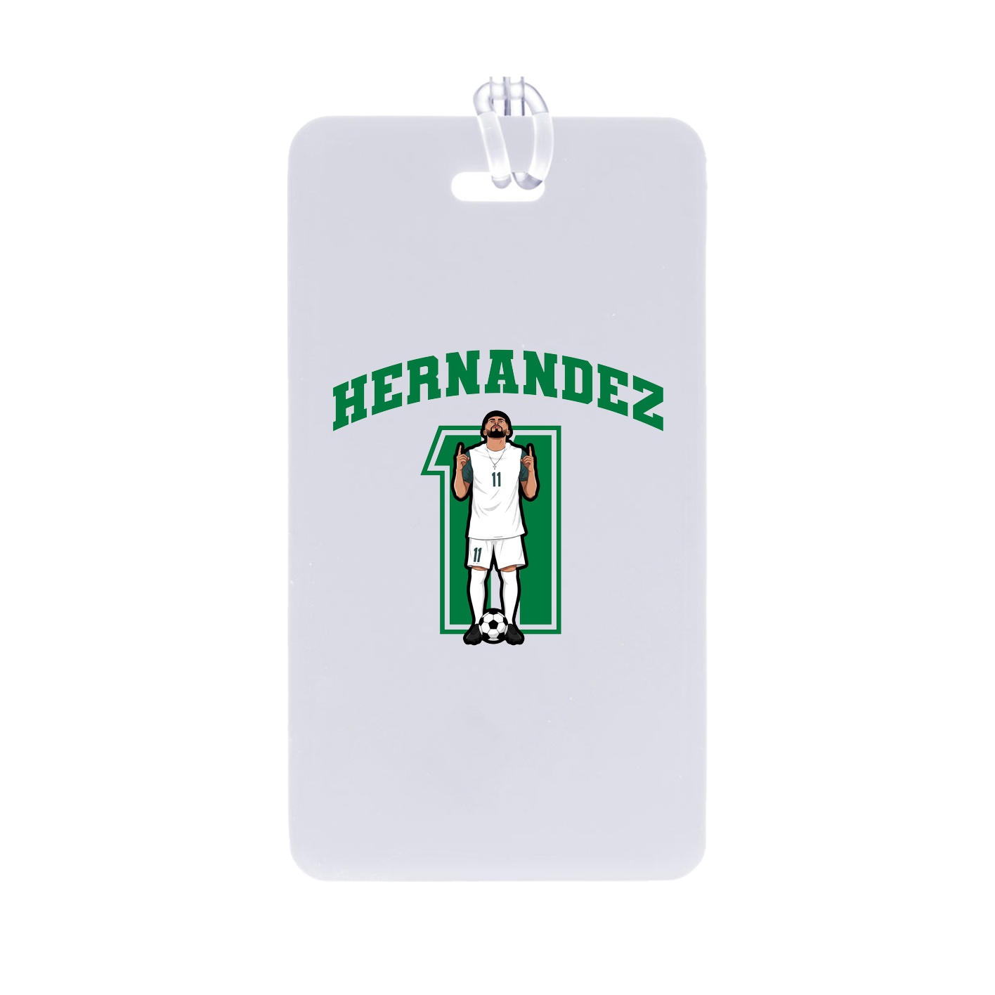 Bag Tag — Number in Classic