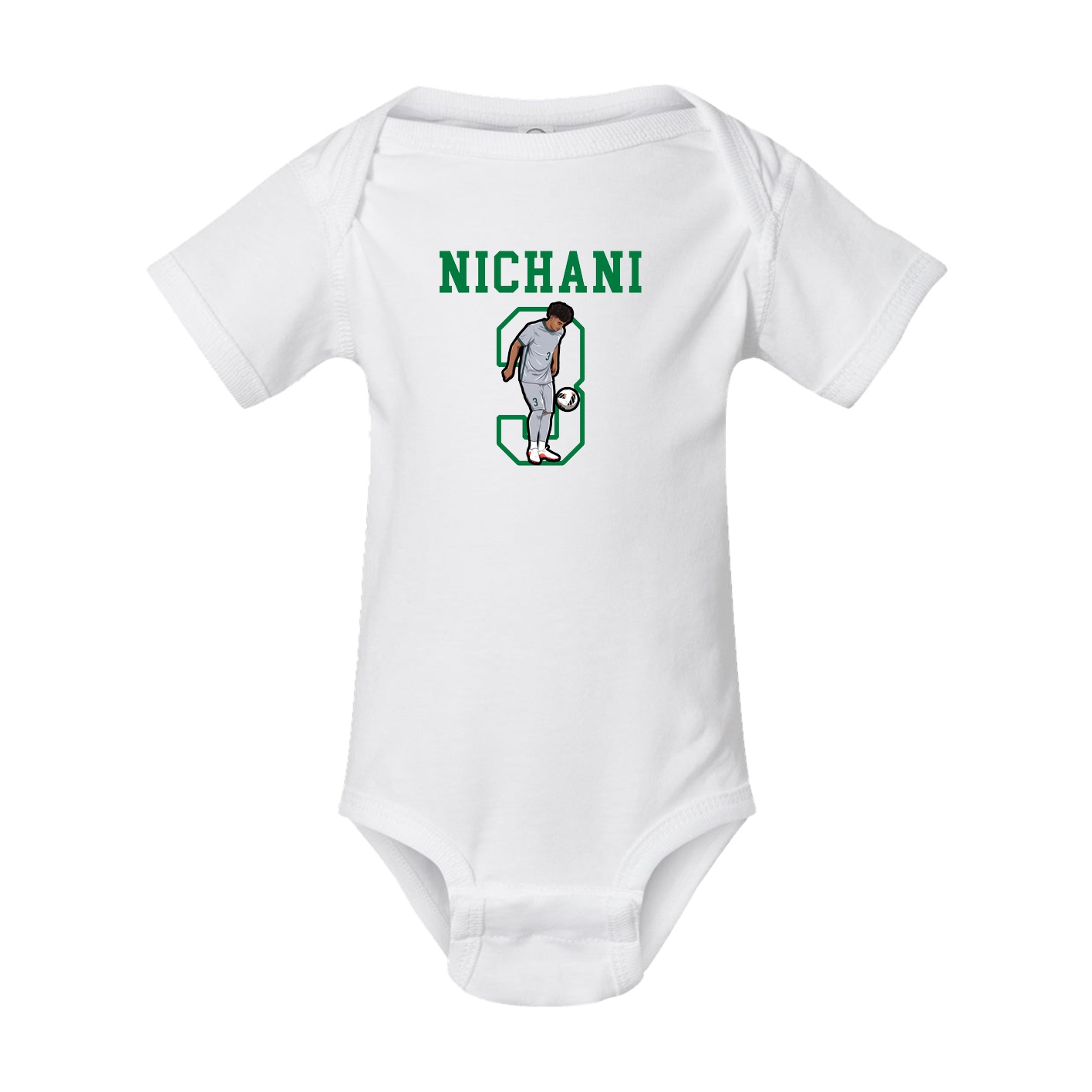 Baby Onesie — Shirsey in White