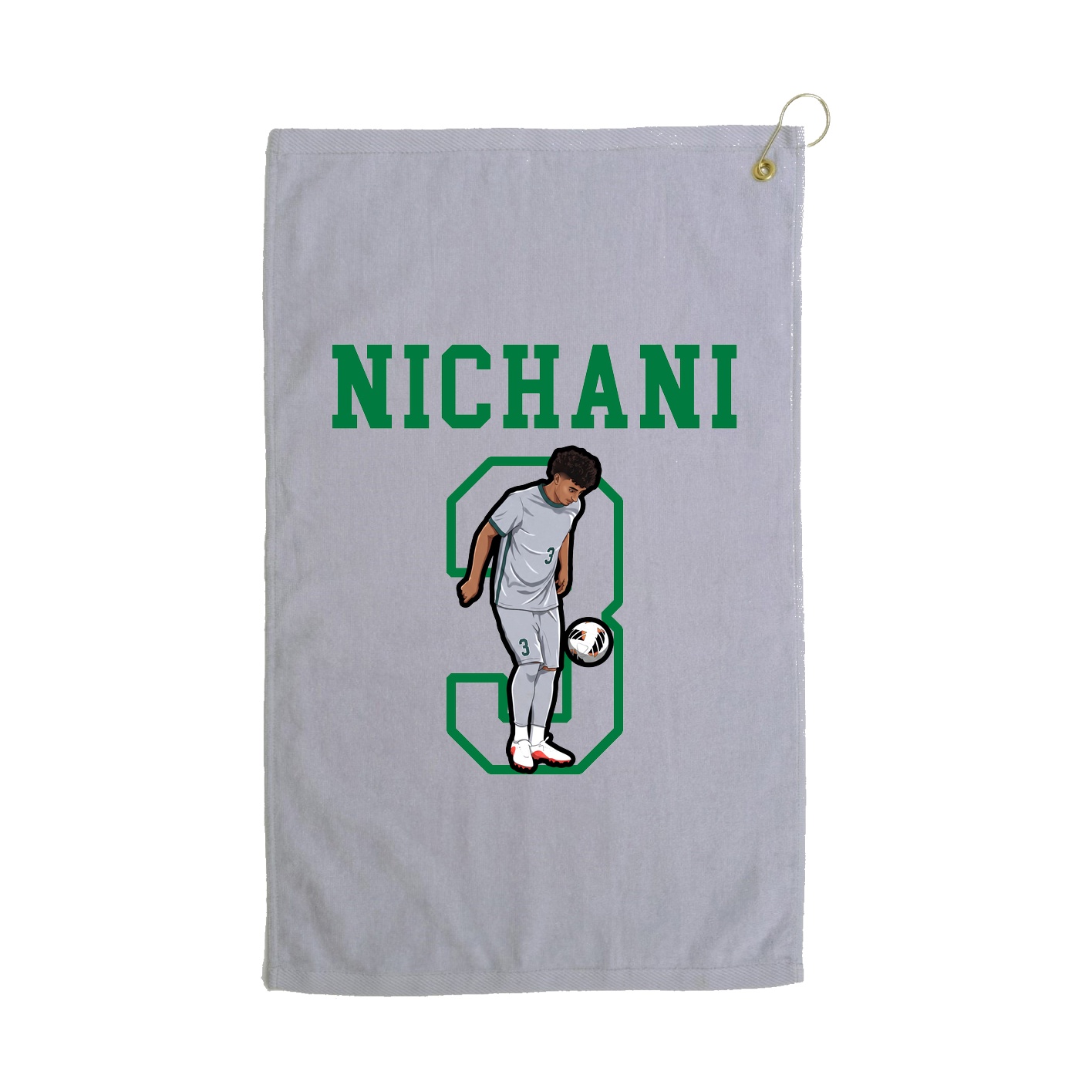 Golf Towel — Shirsey in Grey