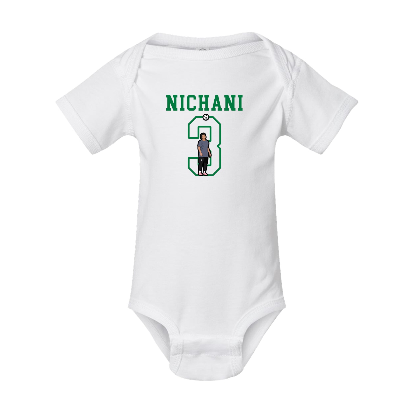 Baby Onesie — Shirsey in White