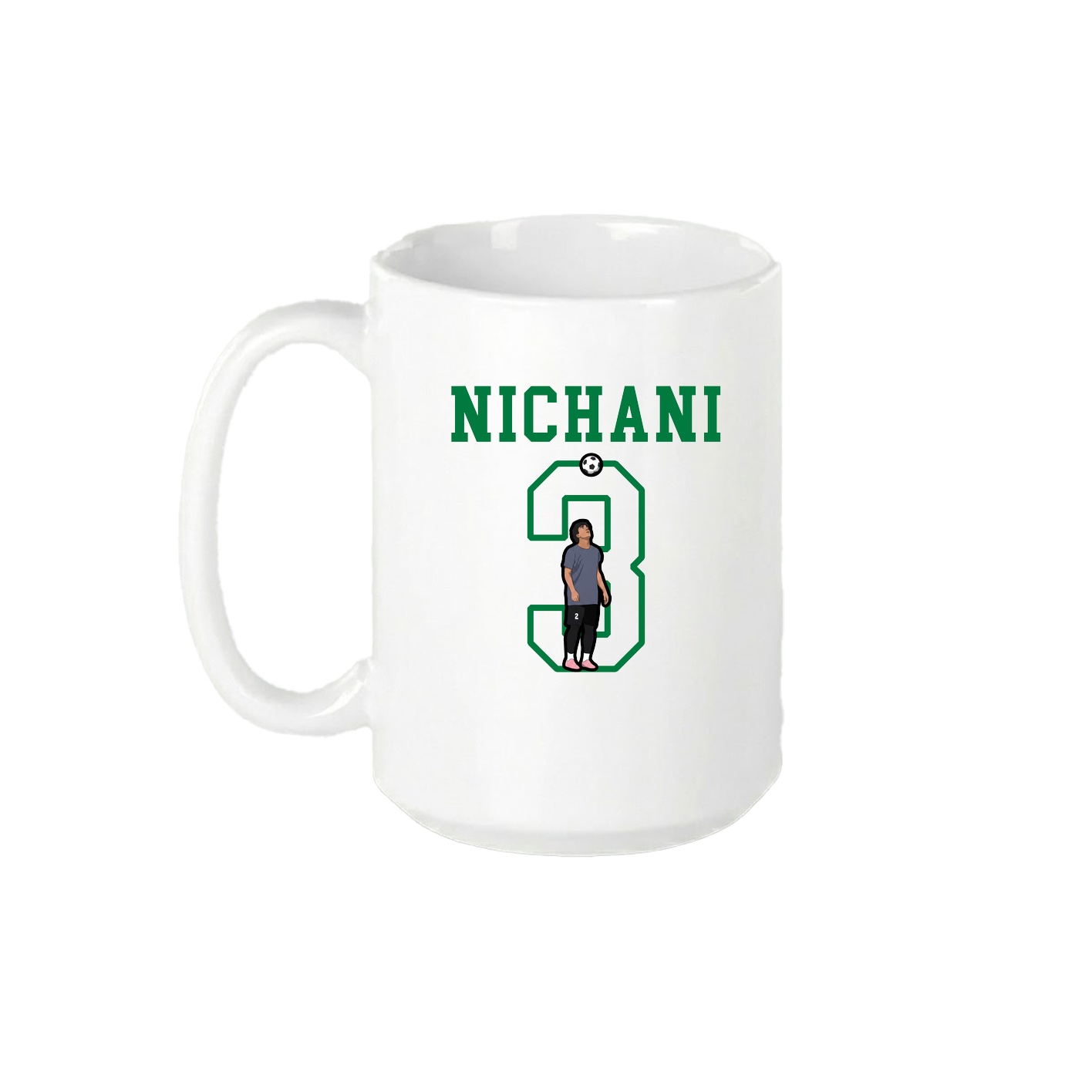 15oz Coffee Mug — Shirsey in White