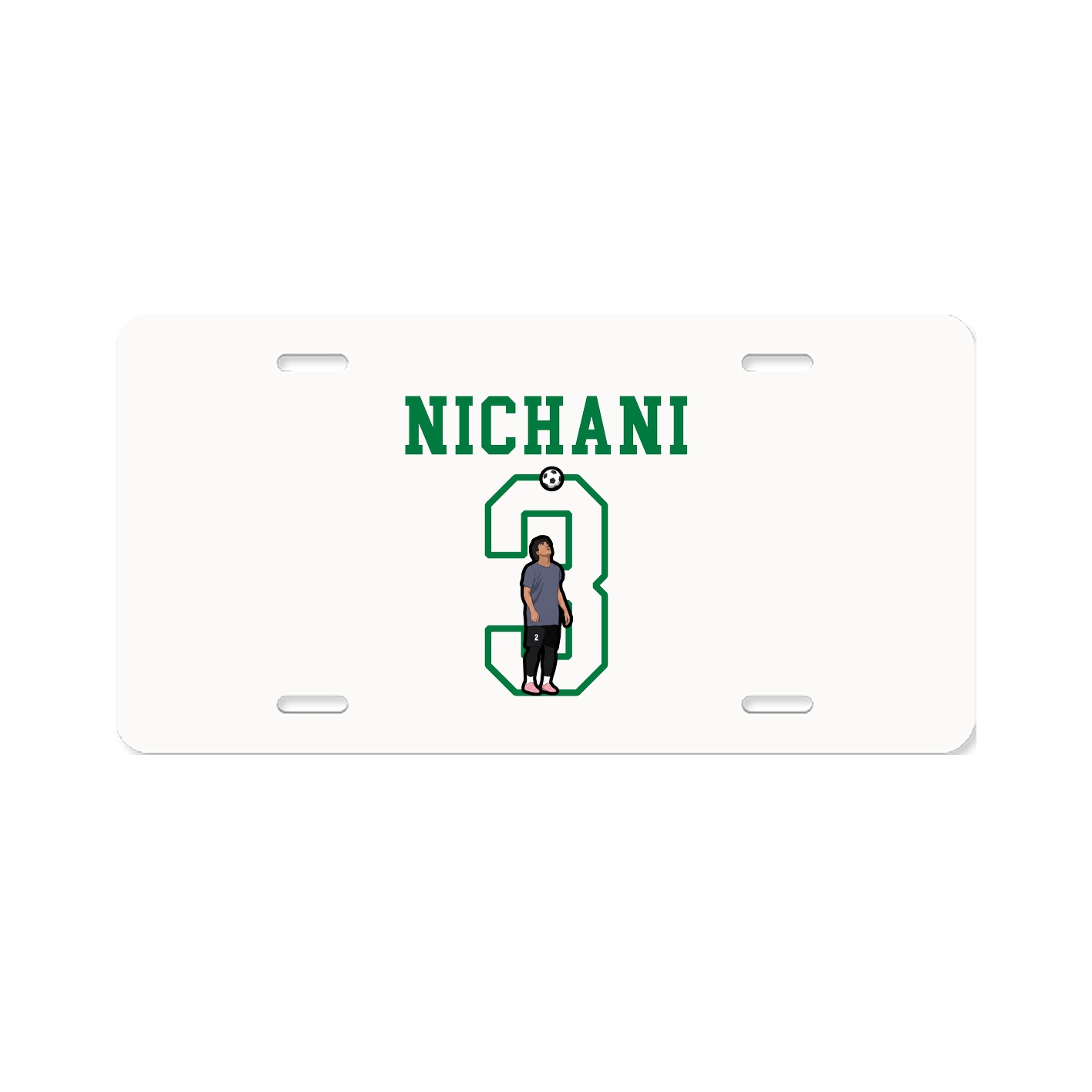 License Plate — Shirsey in Classic